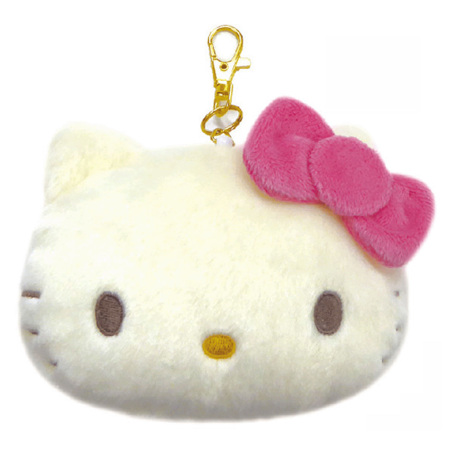 ハローキティ70年代フェイスパスケース ピンク - 画像1