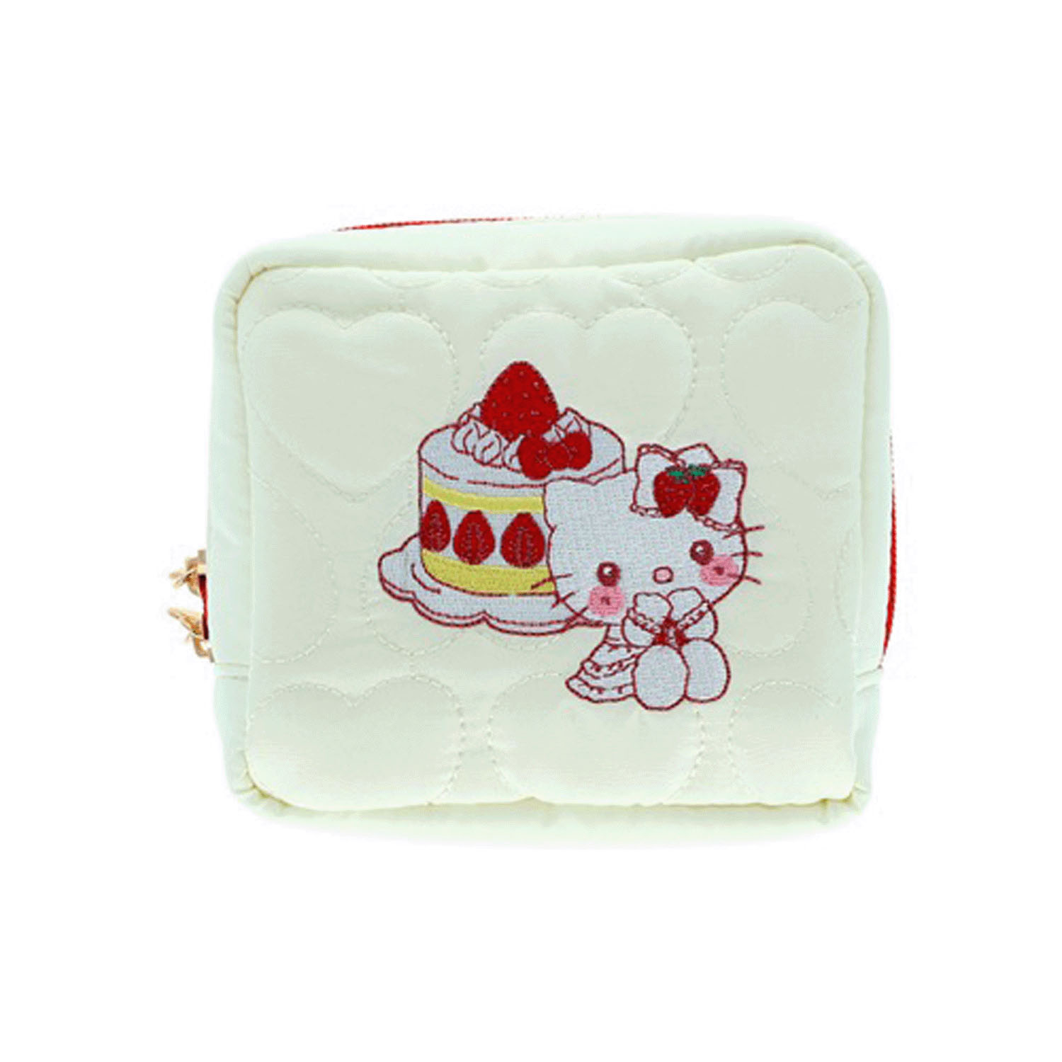 サンリオ ハローキティ キルティングポーチ スイートケーキコレクション - 画像1