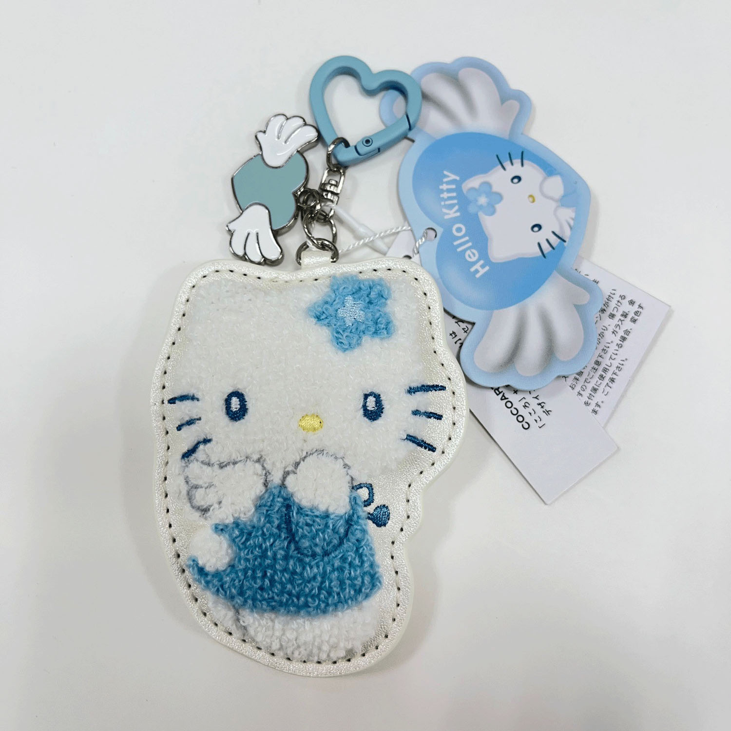 ハローキティ サガラキーホルダー   キラキラエンジェルハローキティ - 画像1