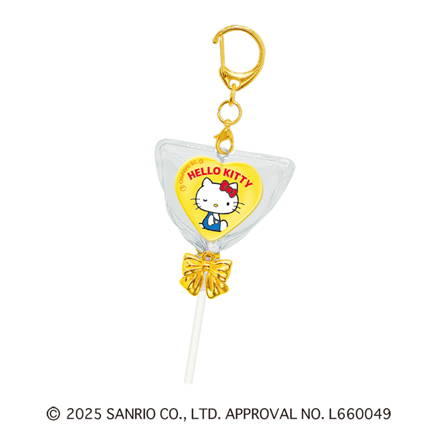 ハローキティ レトロ キャンディーキーホルダー - 画像1