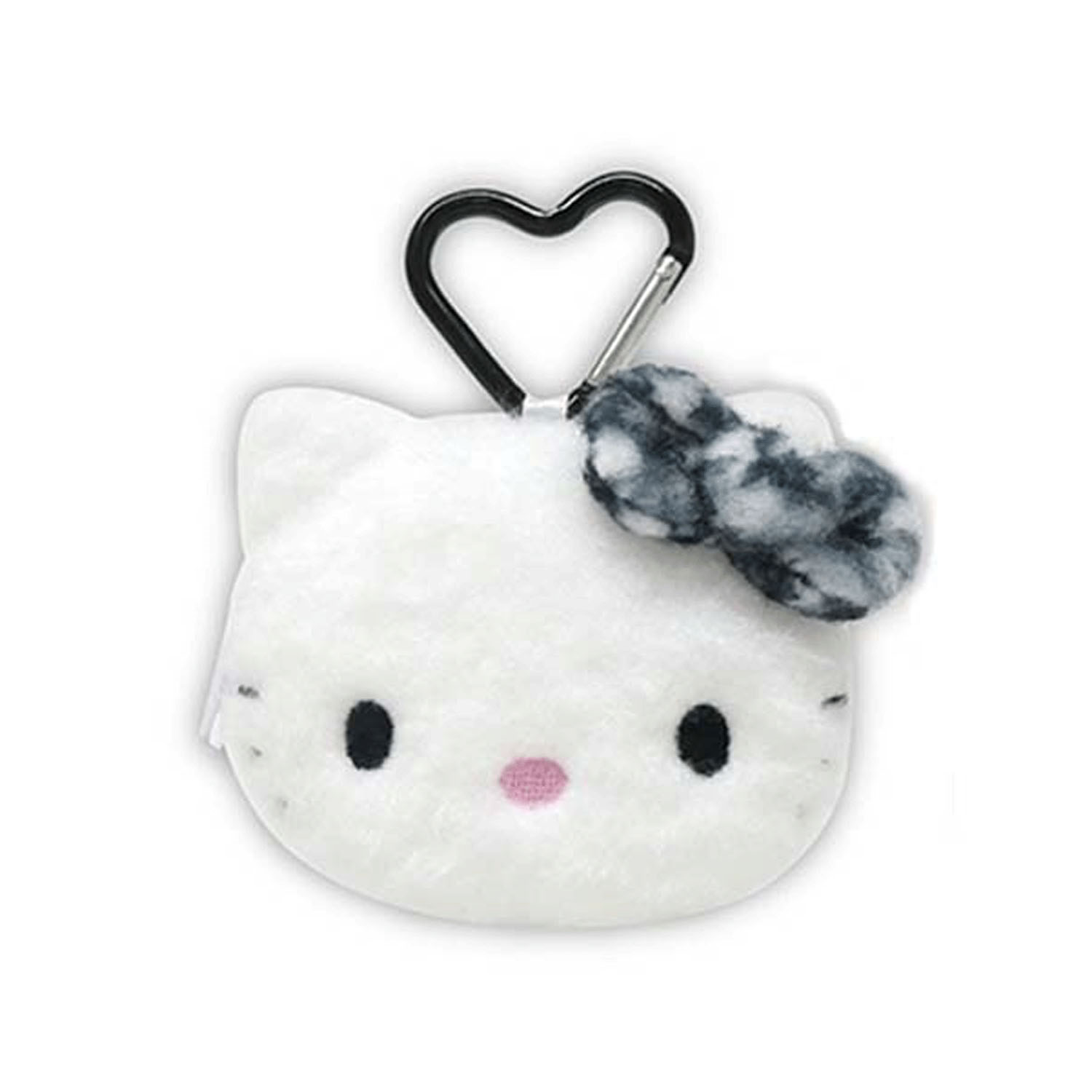 ハローキティ 小銭入れ 千鳥格子シリーズ ブラック - 画像1