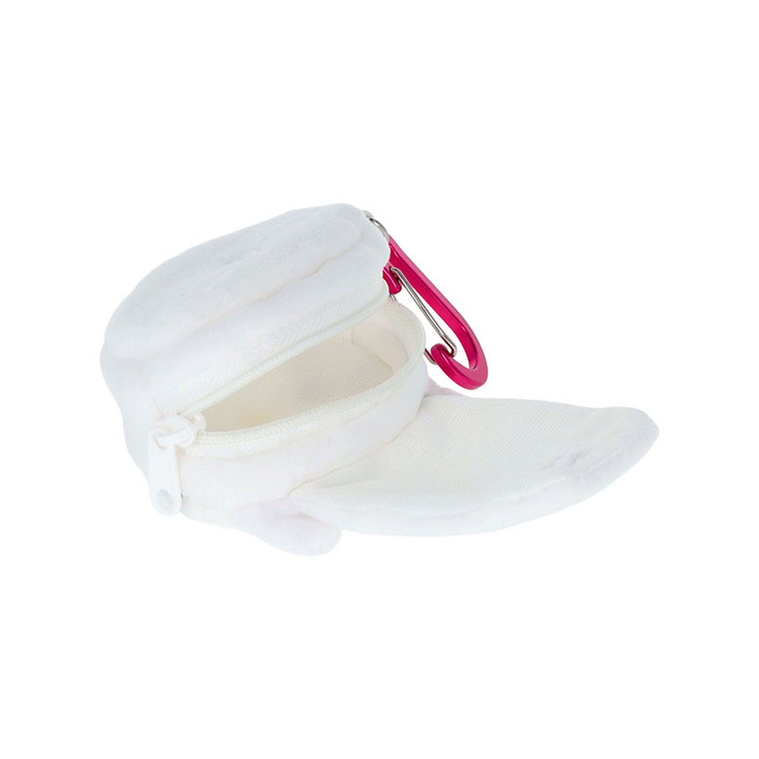 カラビナ付ふわミニポーチ New Life Collection  ハローキティ フラワー - 画像3