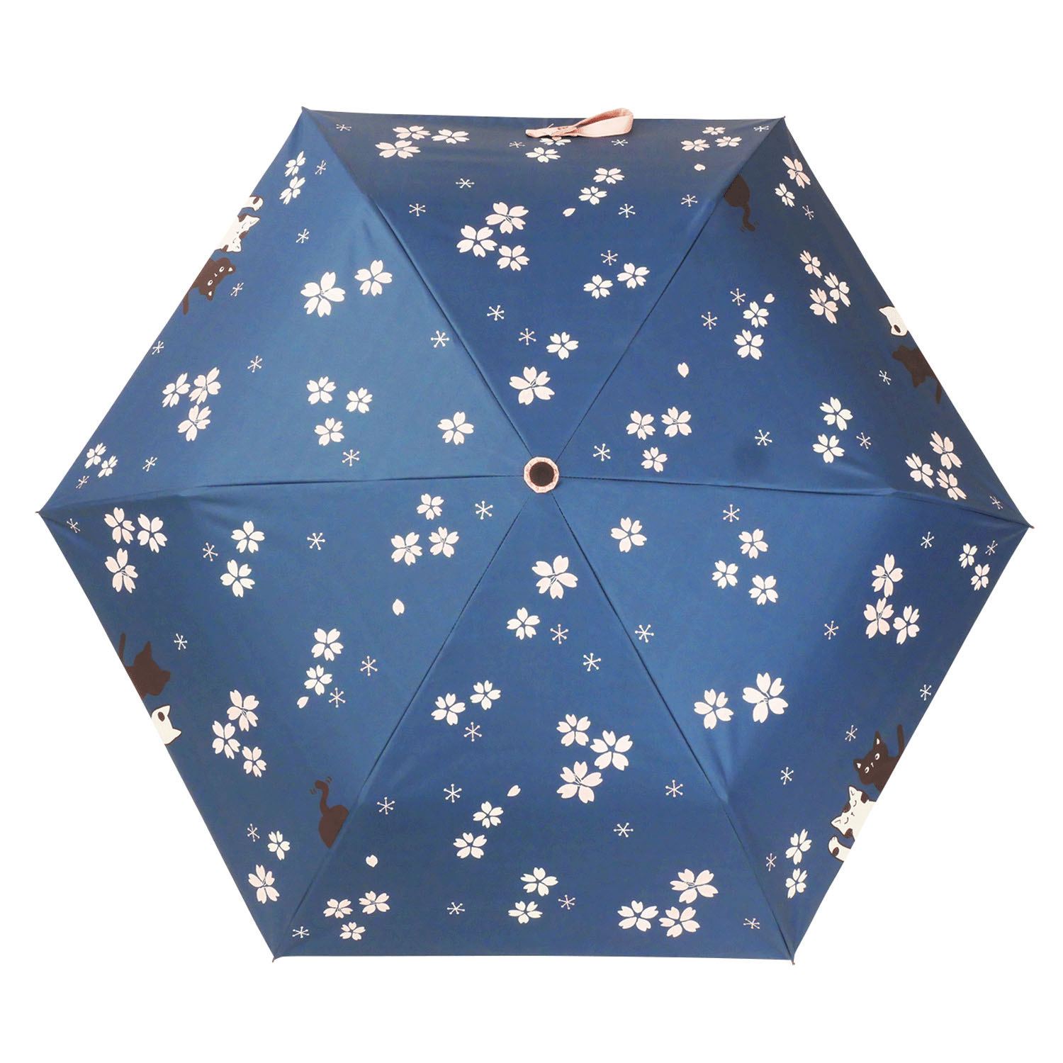 晴雨兼用折りたたみ傘 さくら