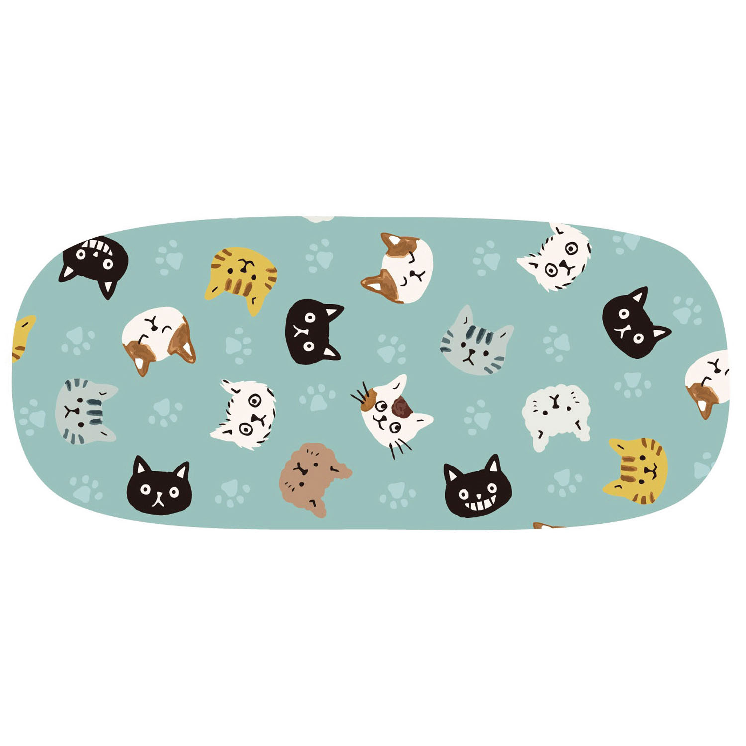 眼鏡ケース  ねこ・顔