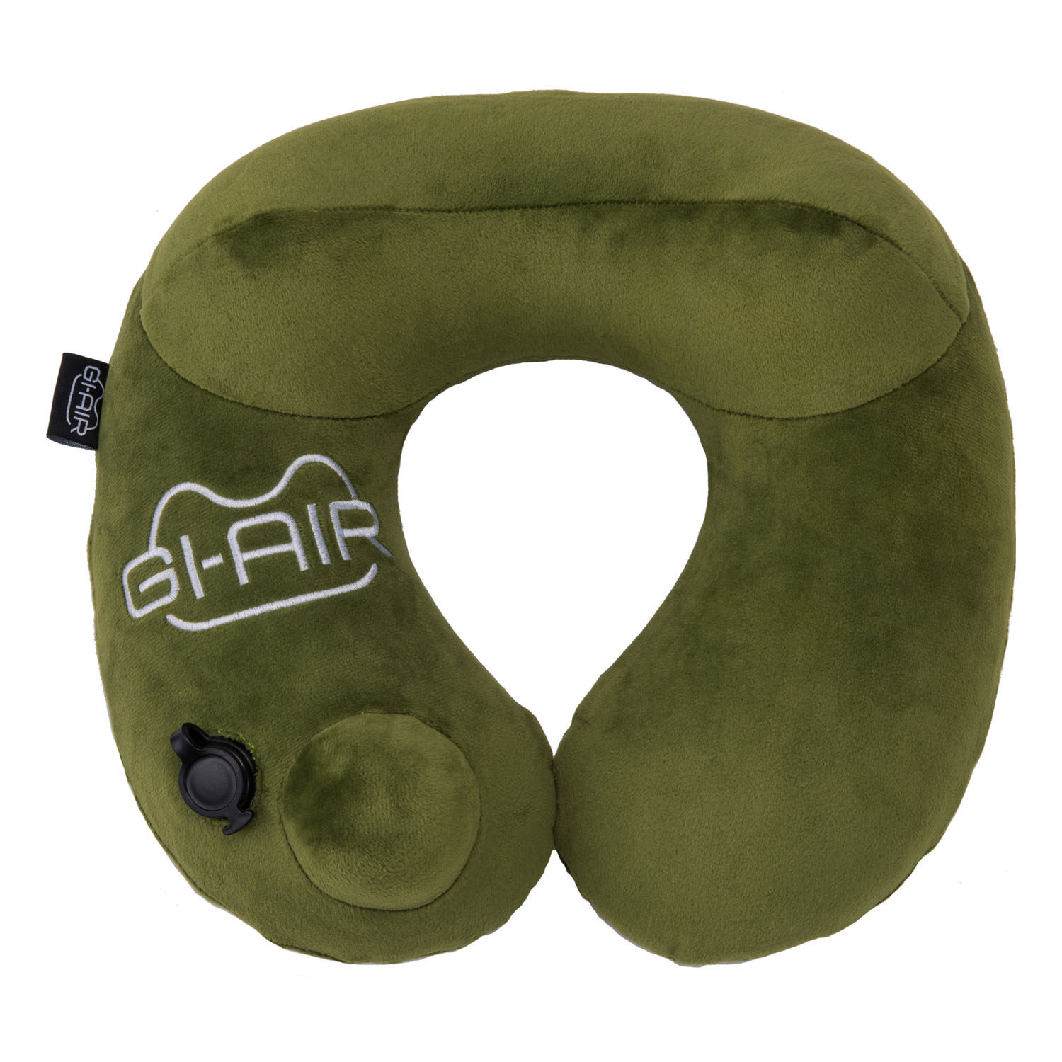 GI－AIRポンプ式ネックピロー グラスグリーン