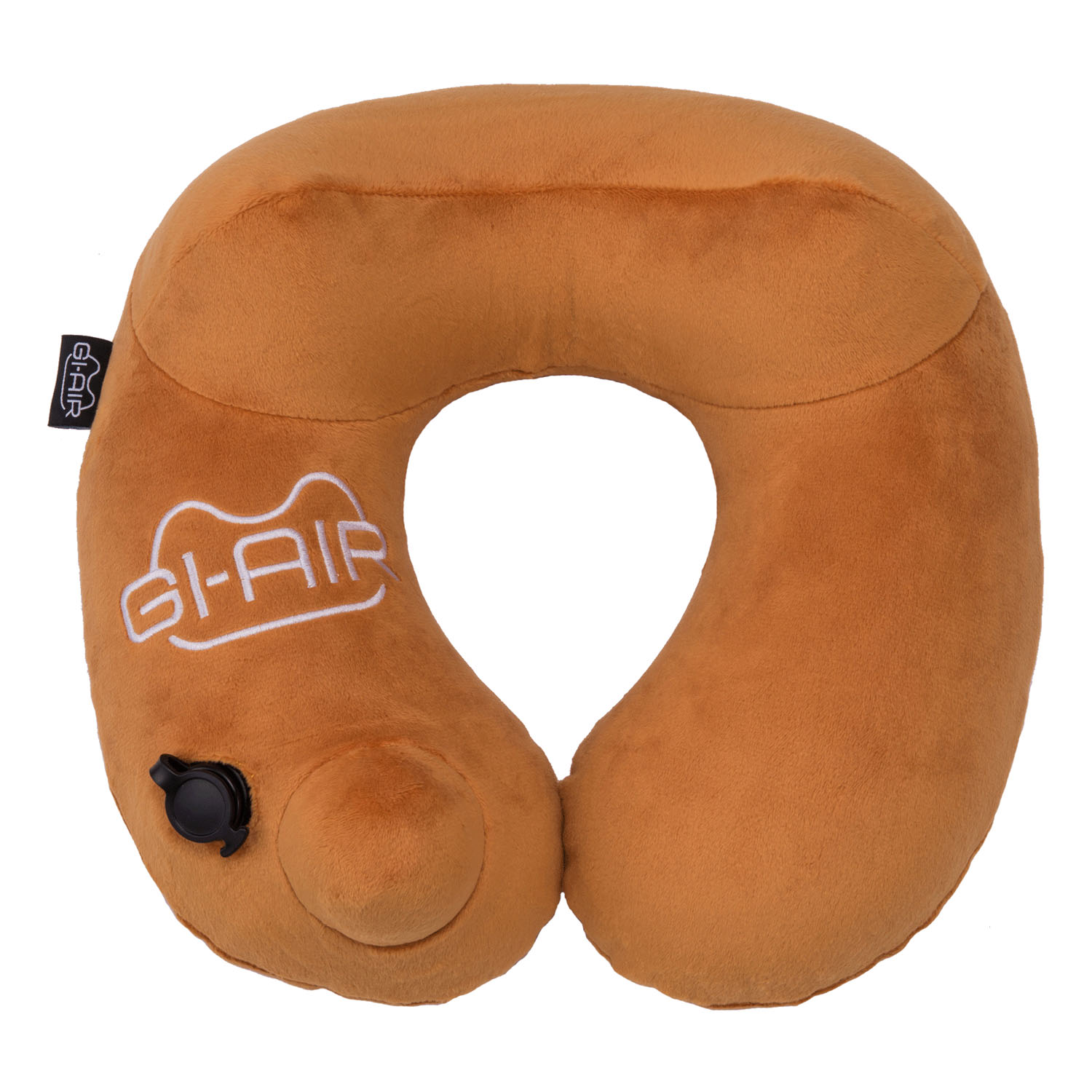 GI－AIRポンプ式ネックピロー オレンジ - 画像1