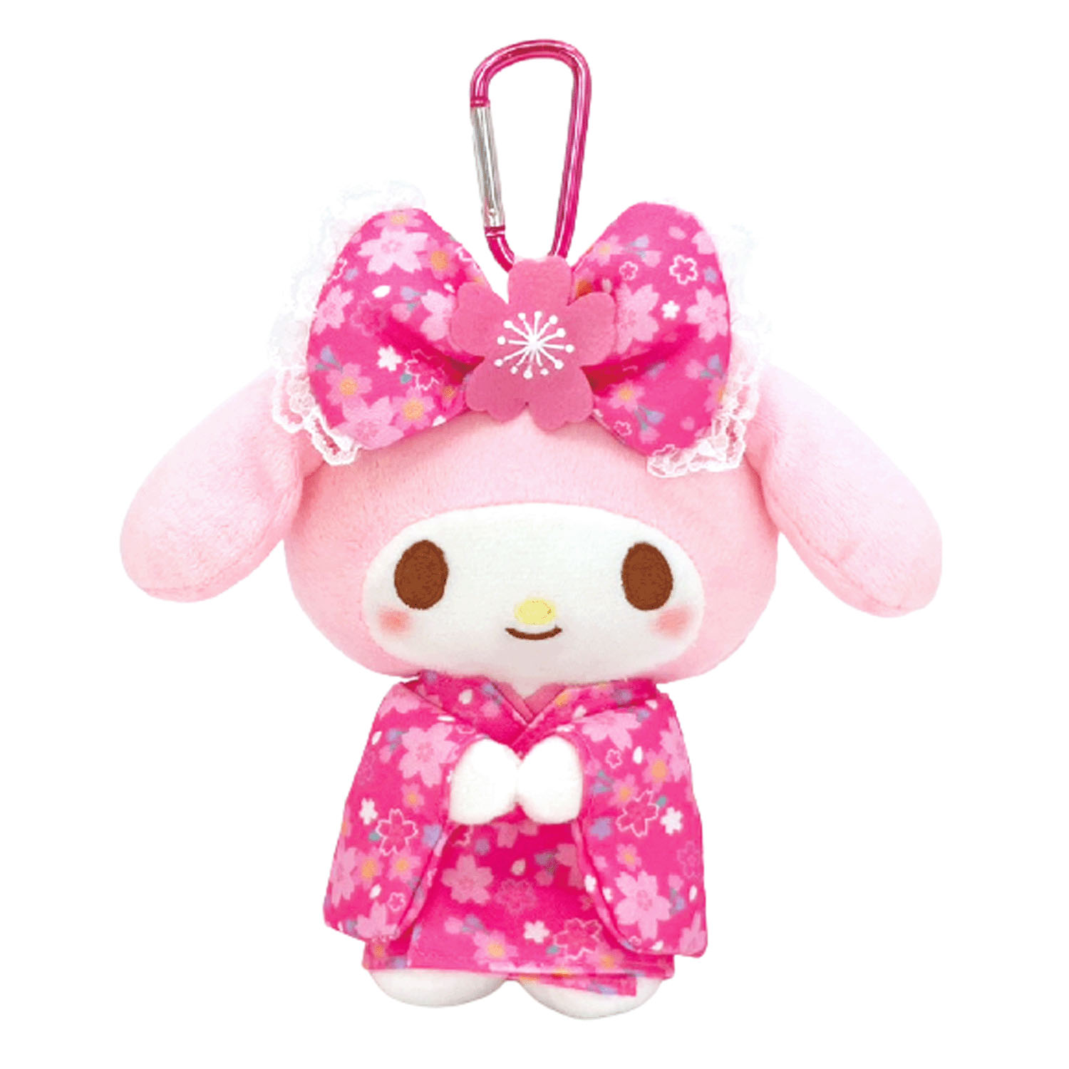 マイメロディ ぬいぐるみエコバッグ 桜着物 - 画像3