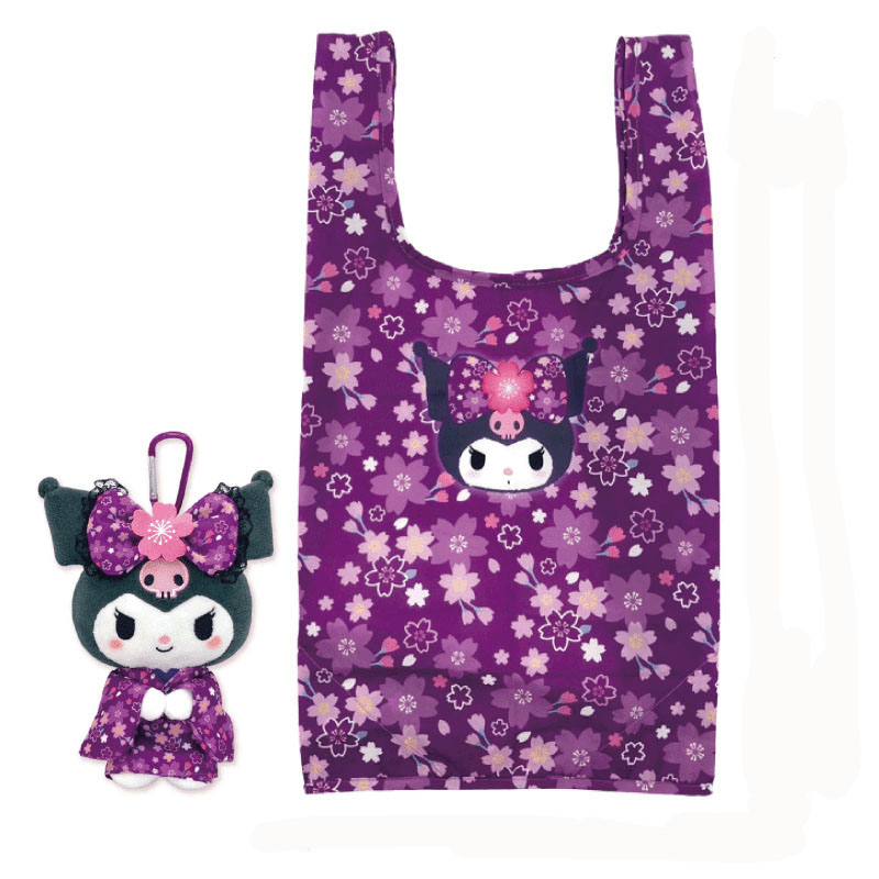 クロミ ぬいぐるみエコバッグ 桜着物