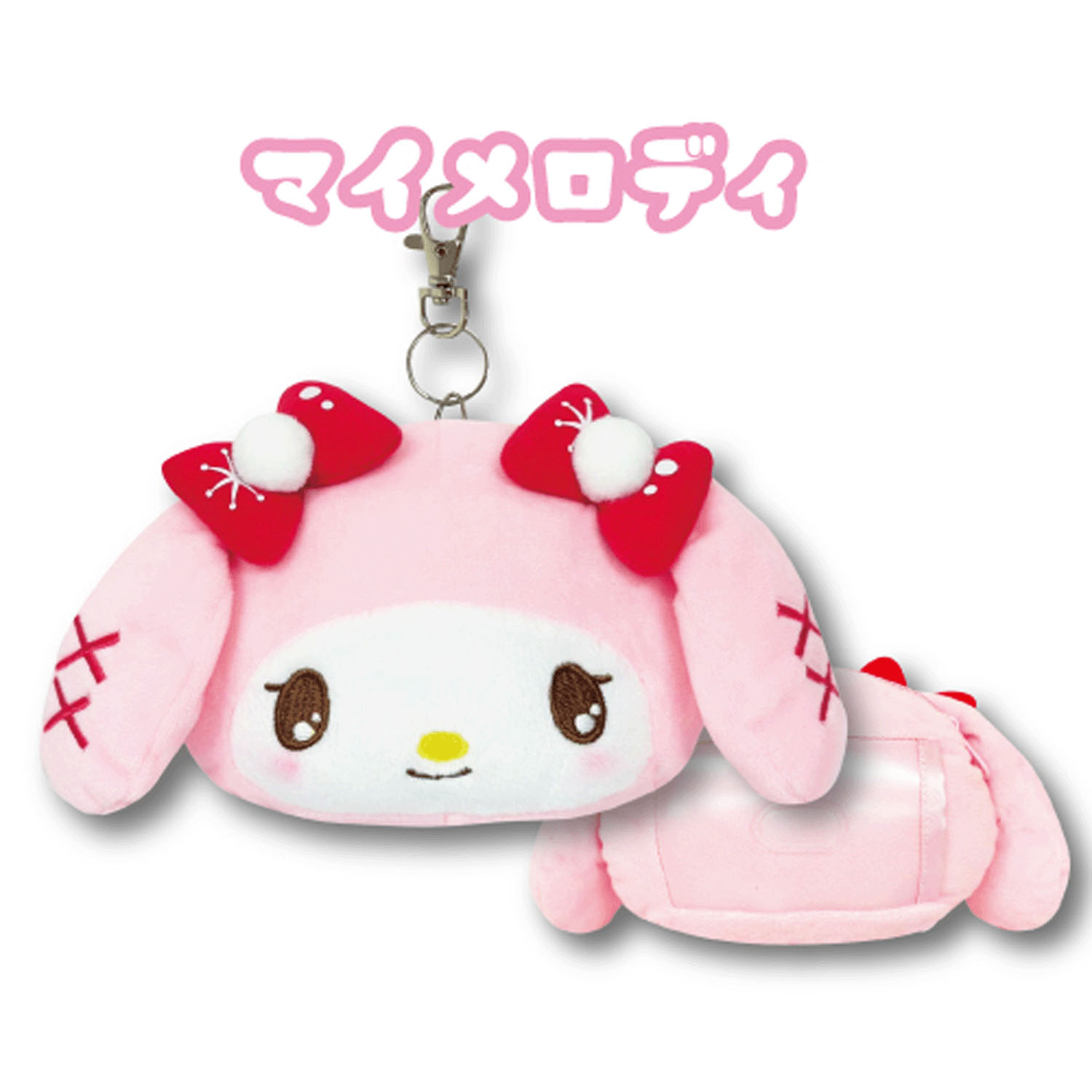 マイメロディフェイスリールパスケース ウィンター - 画像1