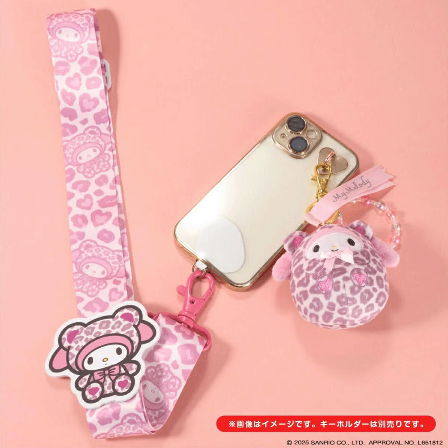 サンリオキャラクターズ ショルダーストラップ マイメロディ - 画像3