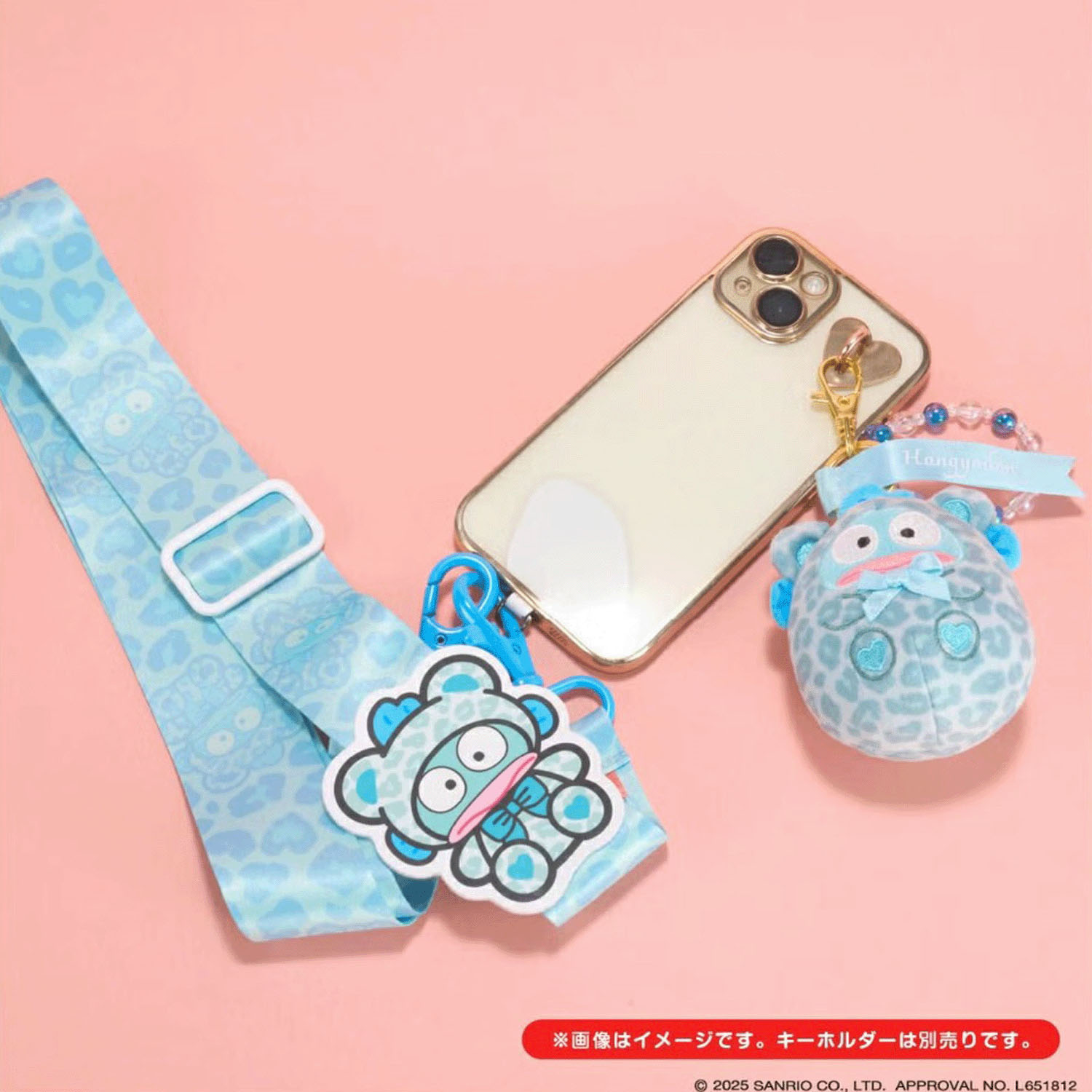 サンリオキャラクターズ ショルダーストラップ ハンギョドン - 画像3