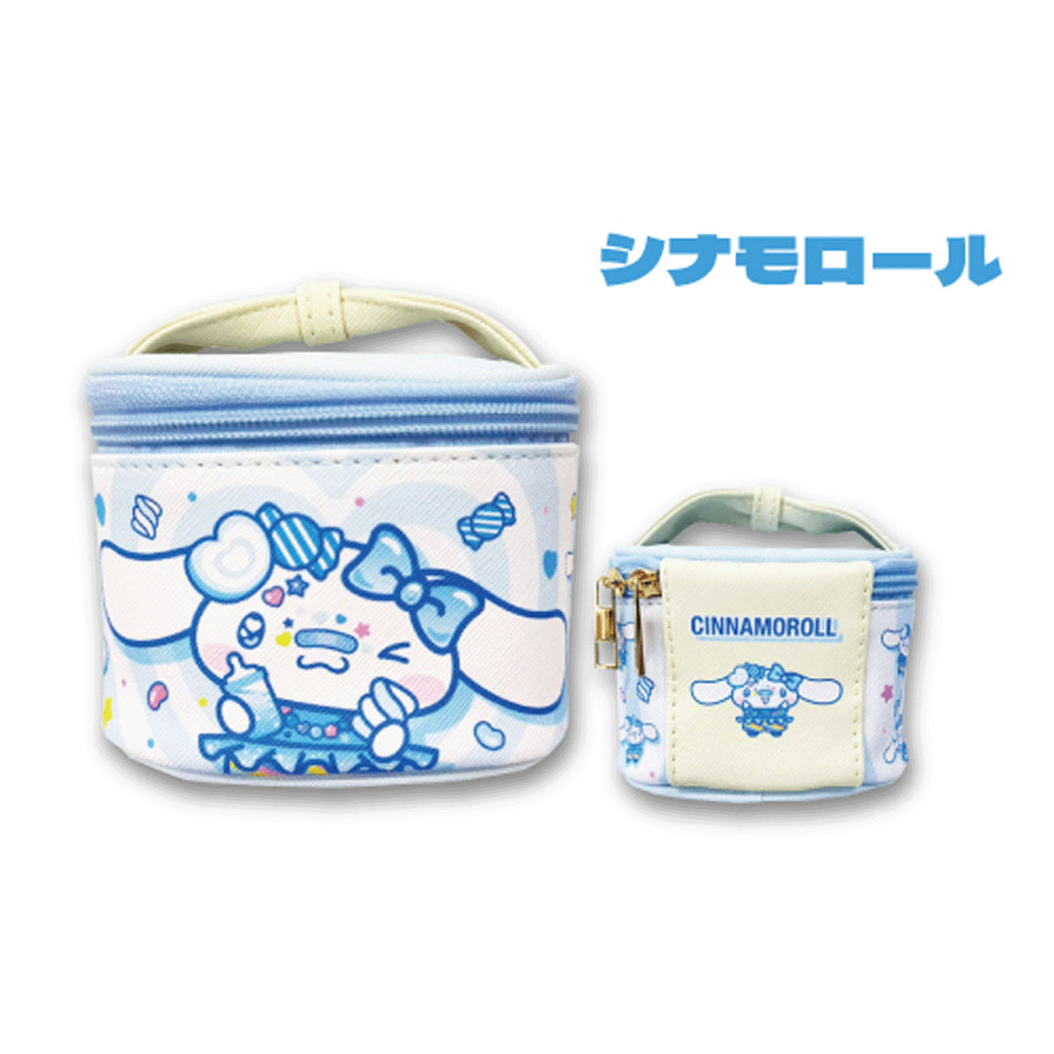 シナモロール   ミニバニティポーチ デコラ - 画像1