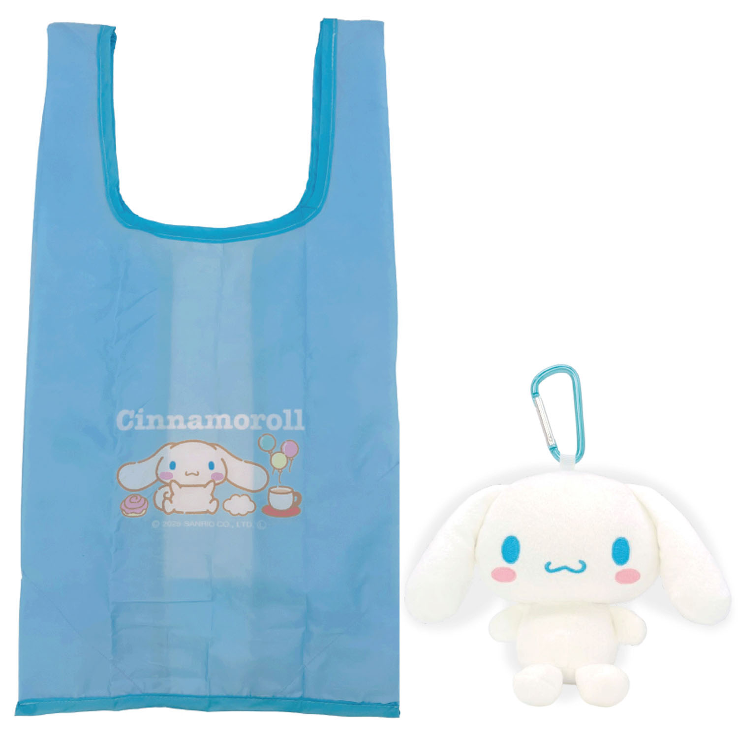 シナモロール ぬいぐるみエコバッグ スタンダード - 画像1