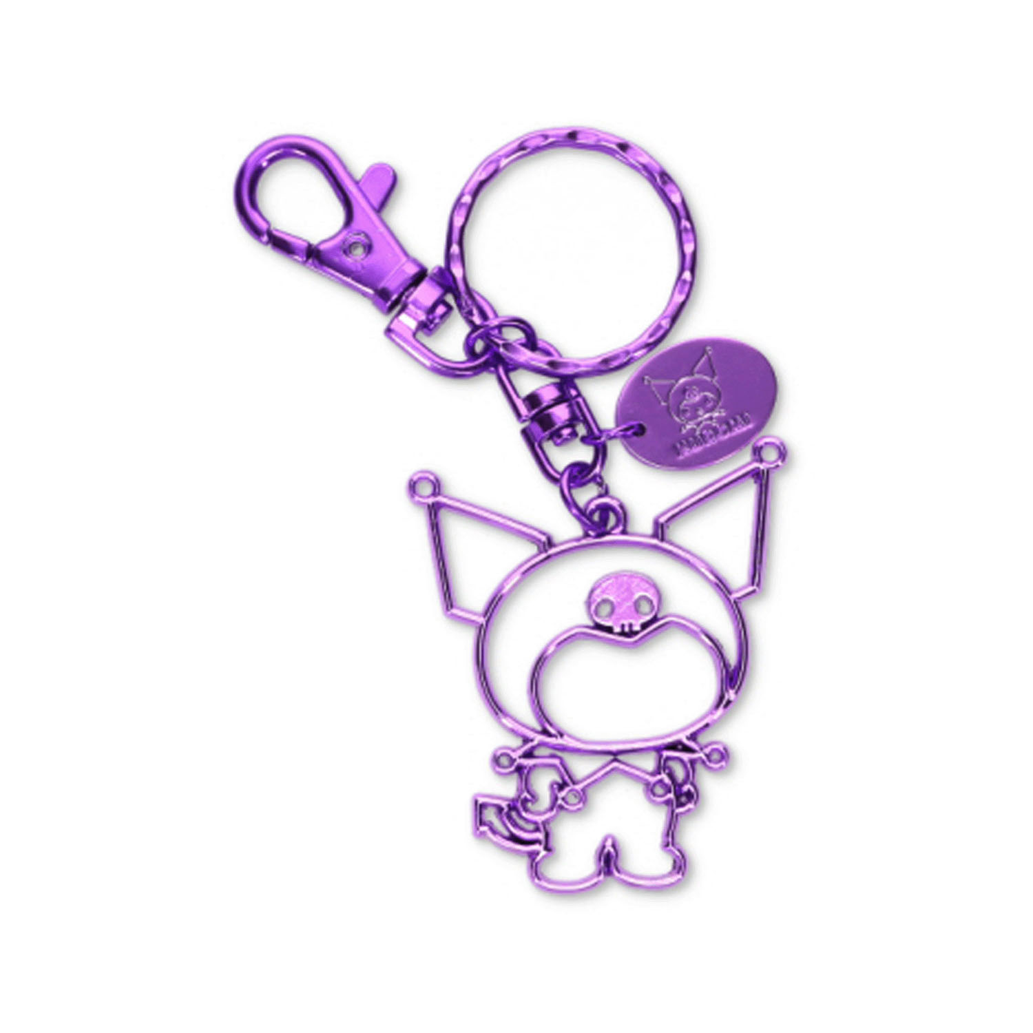 サンリオキャラクターズ メタルキーホルダー クロミ パープル