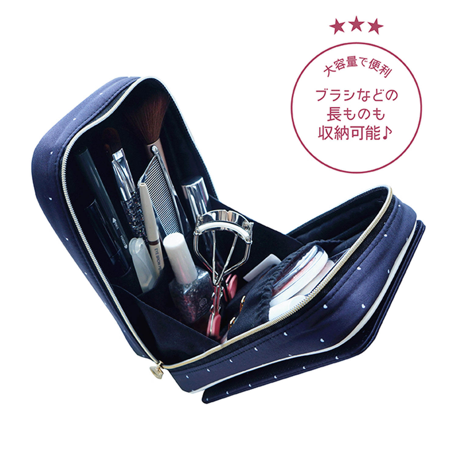 スタンドメイクポーチ  クロミ - 画像4