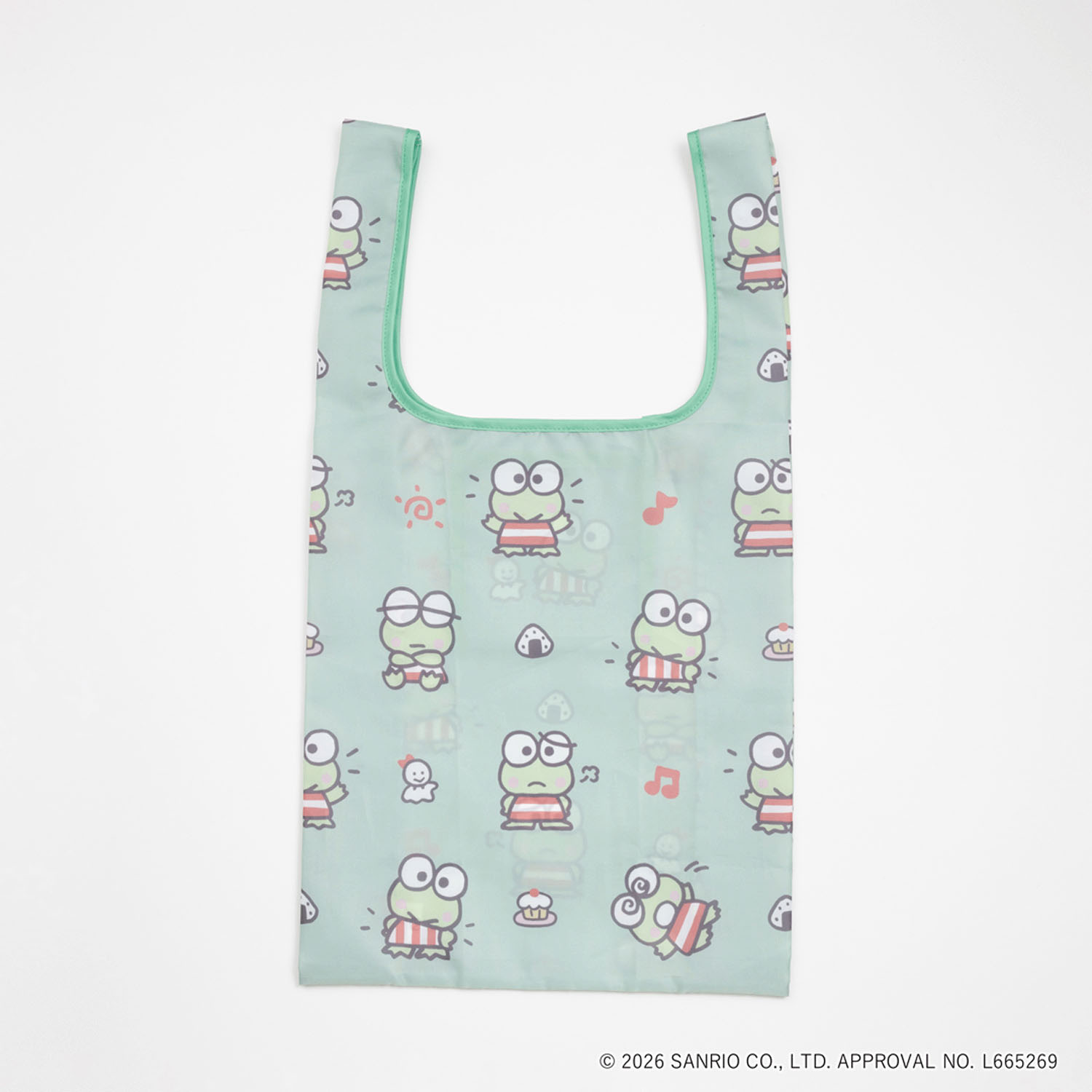 SANRIO CHARACTERS BASIC ショッピングバッグS けろけろけろっぴ - 画像1