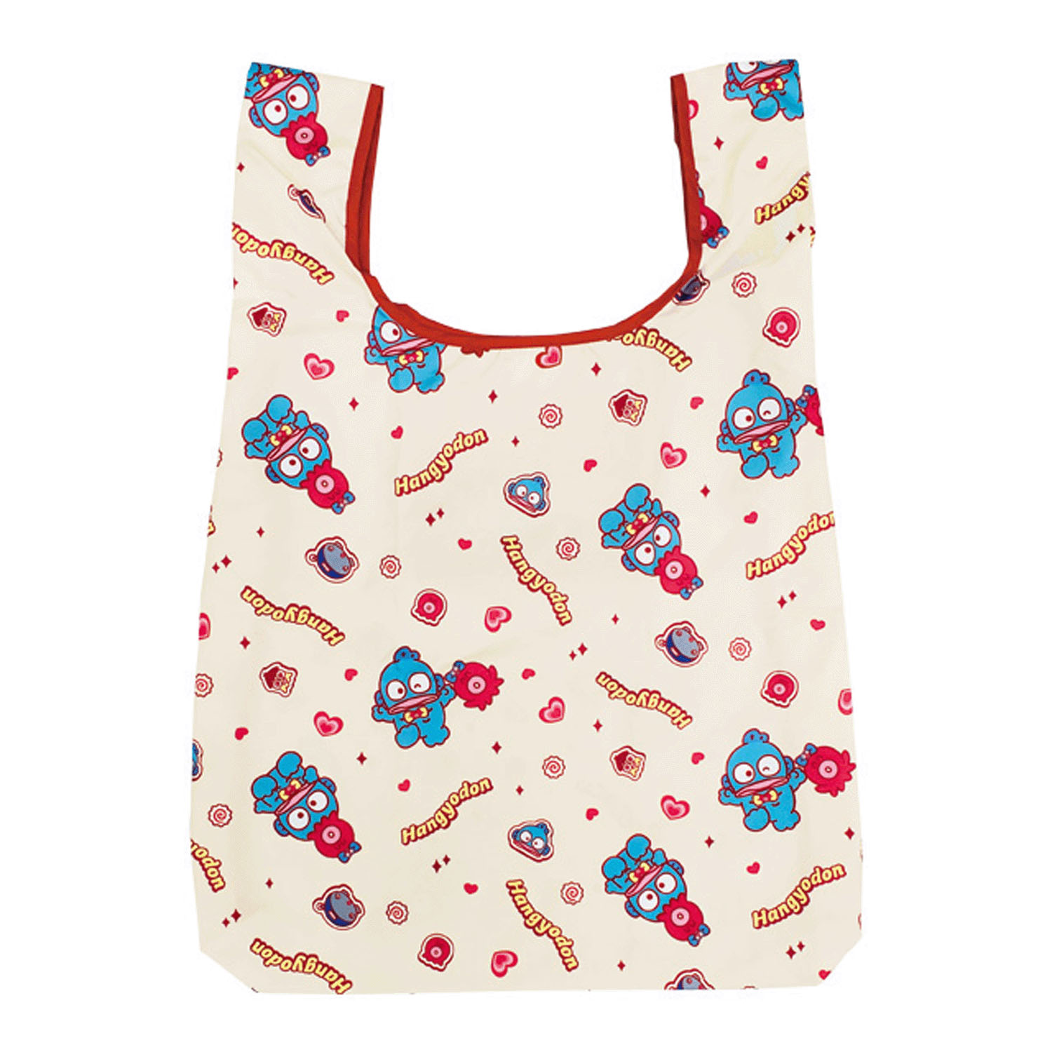 ハンギョドン 40周年  エコバッグ レッド - 画像1