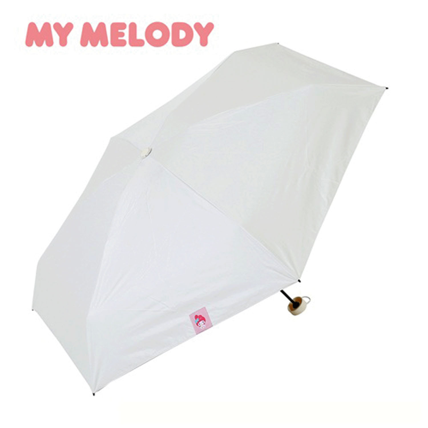 サンリオ マイメロディ 晴雨兼用折りたたみ日傘 - 画像1