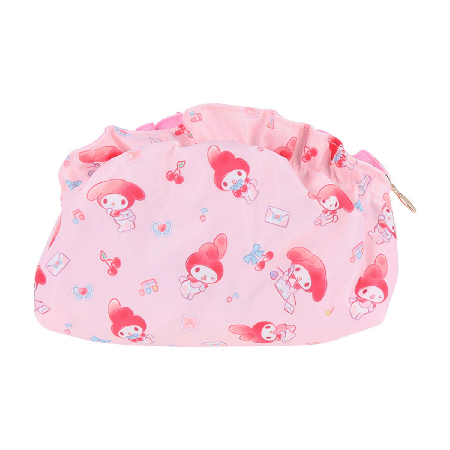 マイメロディ＆クロミ＆リトルツインスターズ フリルポーチ マイメロディ - 画像2