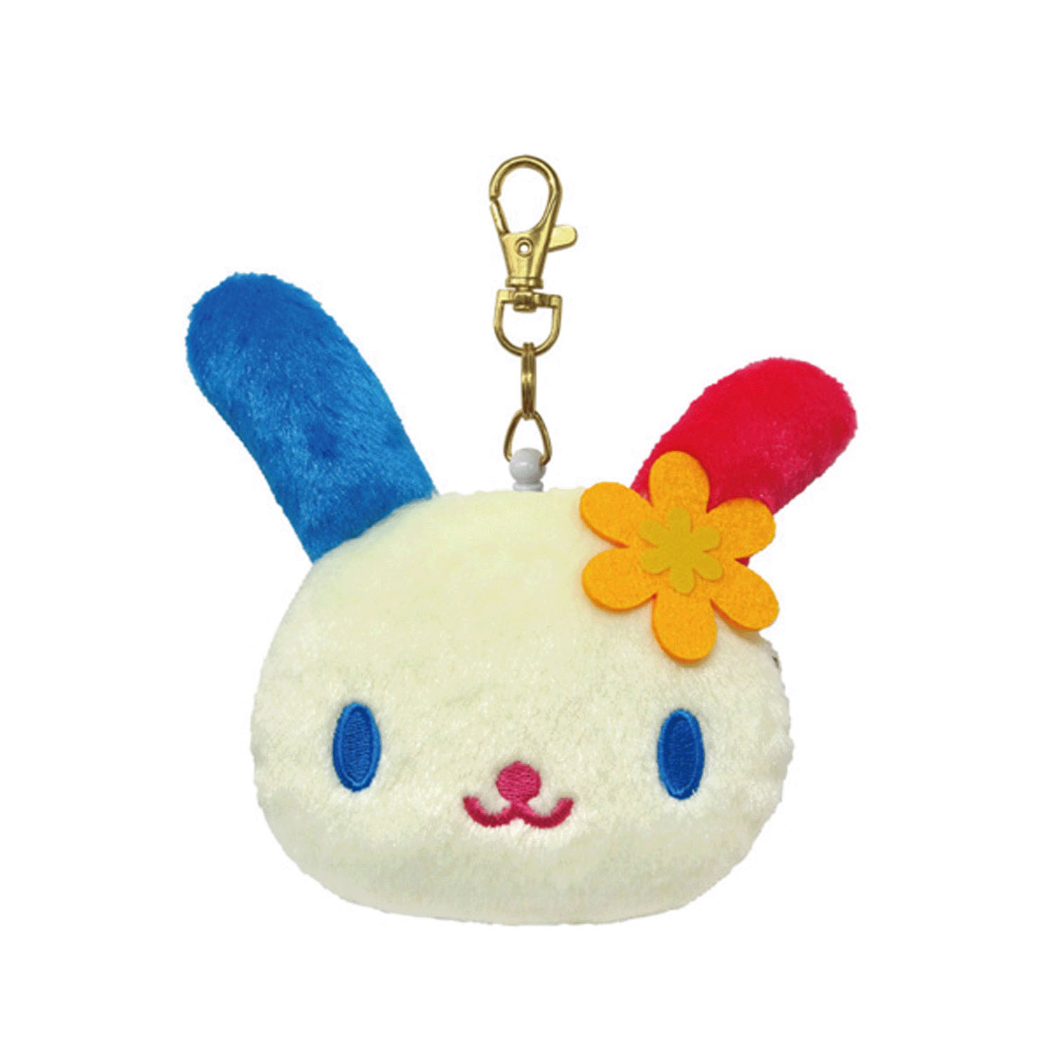 ウサハナ フェイスパスケース   胸キュンメモリーズ 平成キャラシリーズ - 画像1