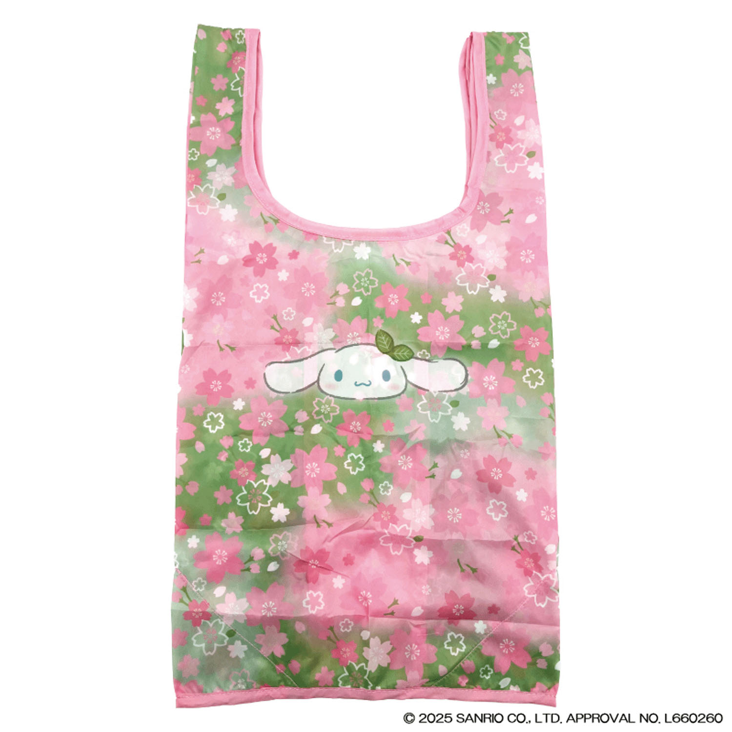 シナモロール ぬいぐるみエコバッグ 抹茶着物 - 画像3