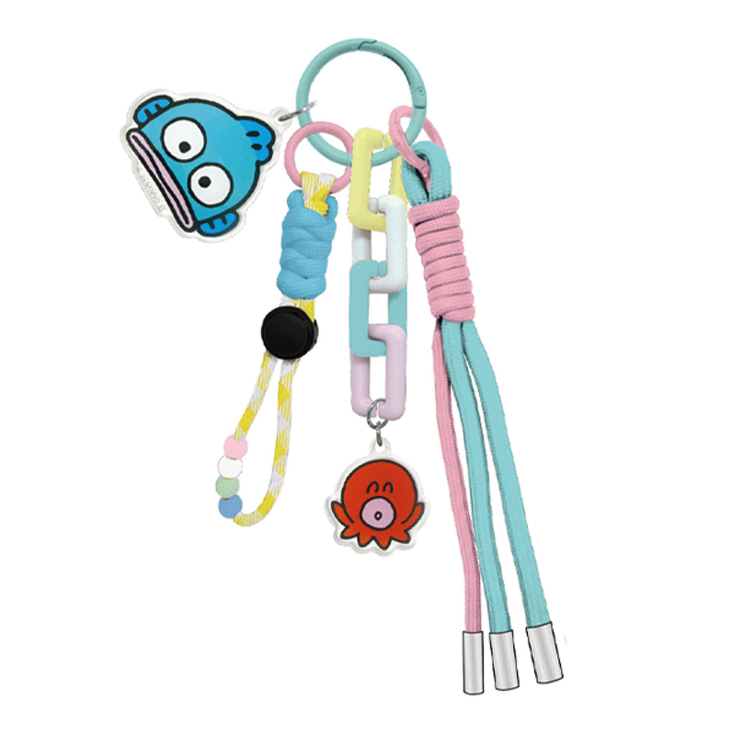 サンリオキャラクターズ ストラップチャーム ハンギョドン - 画像1