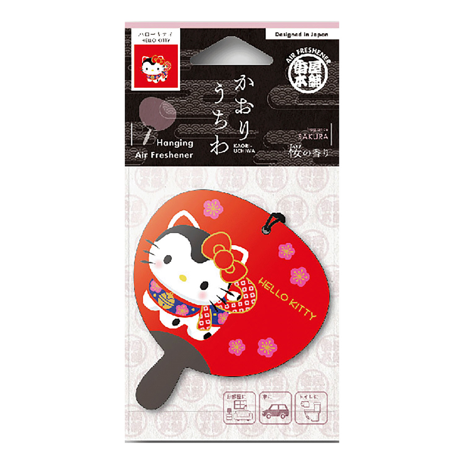 かおりうちわ サンリオコラボ 桜の香り - 画像5