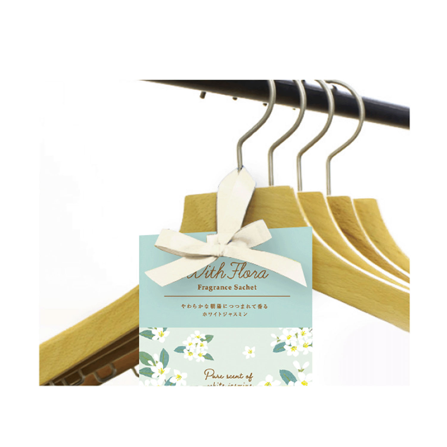 ウィズフローラ フレグランスサシェ ホワイトジャスミン - 画像2