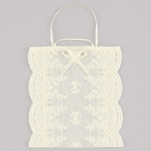 レースサシェバッグ ベージュ - 画像1