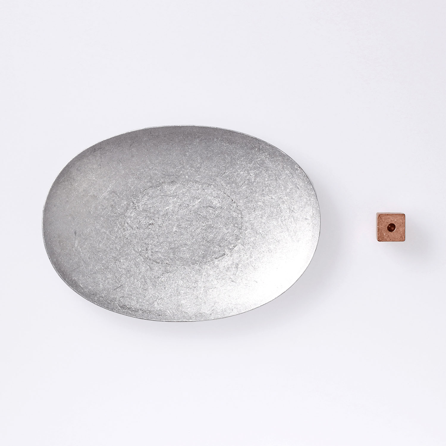 アルミ×コッパー香皿＆香立てセット