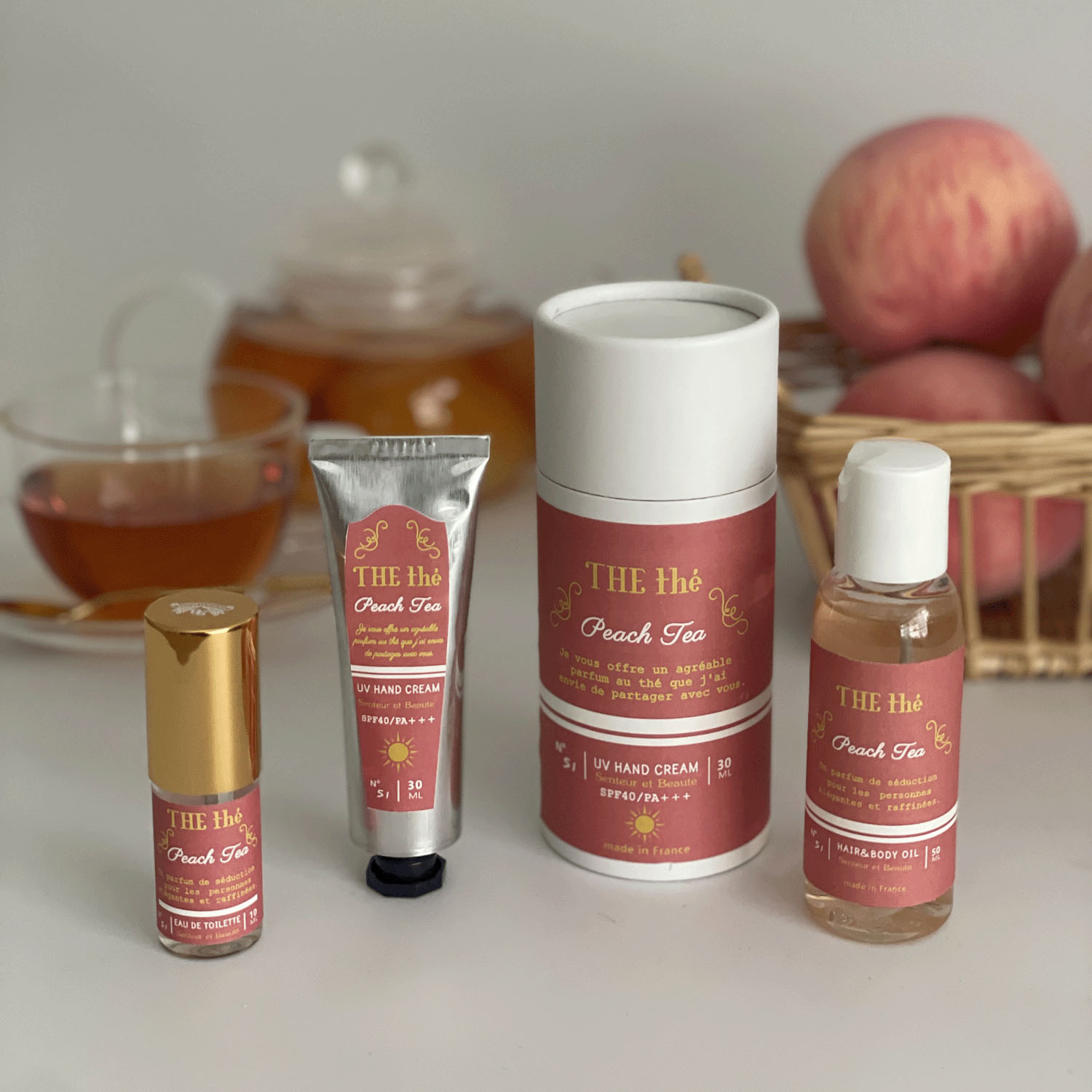 サンタール・エ・ボーテ フレンチクラシック プチトワレ ピーチティー - 画像3