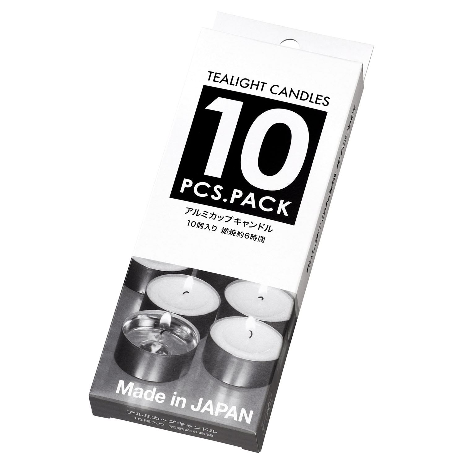 日本製のキャンドル アルミカップ 10個入 - 画像1