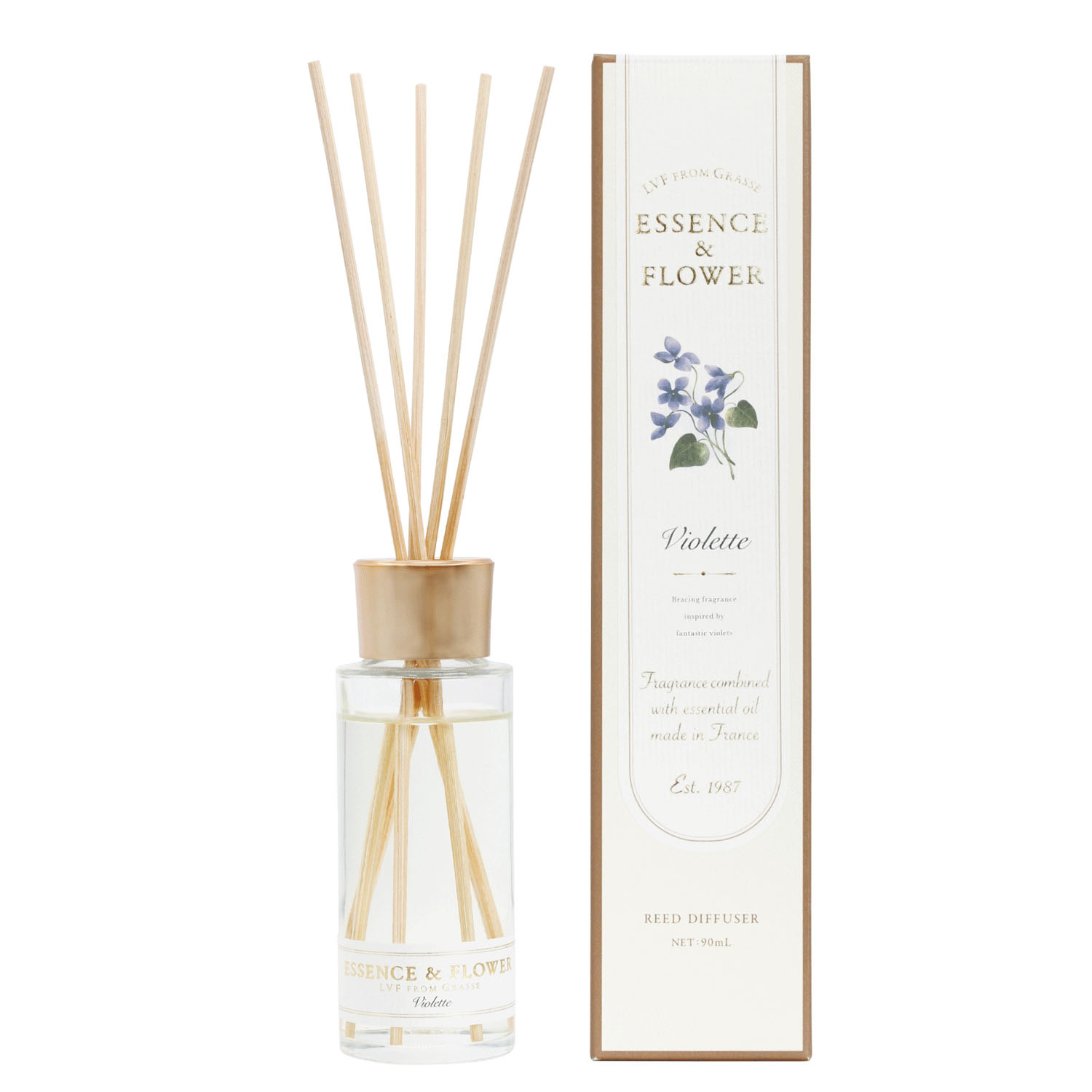 LVFリードディフューザー90 ヴィオレット - 画像1