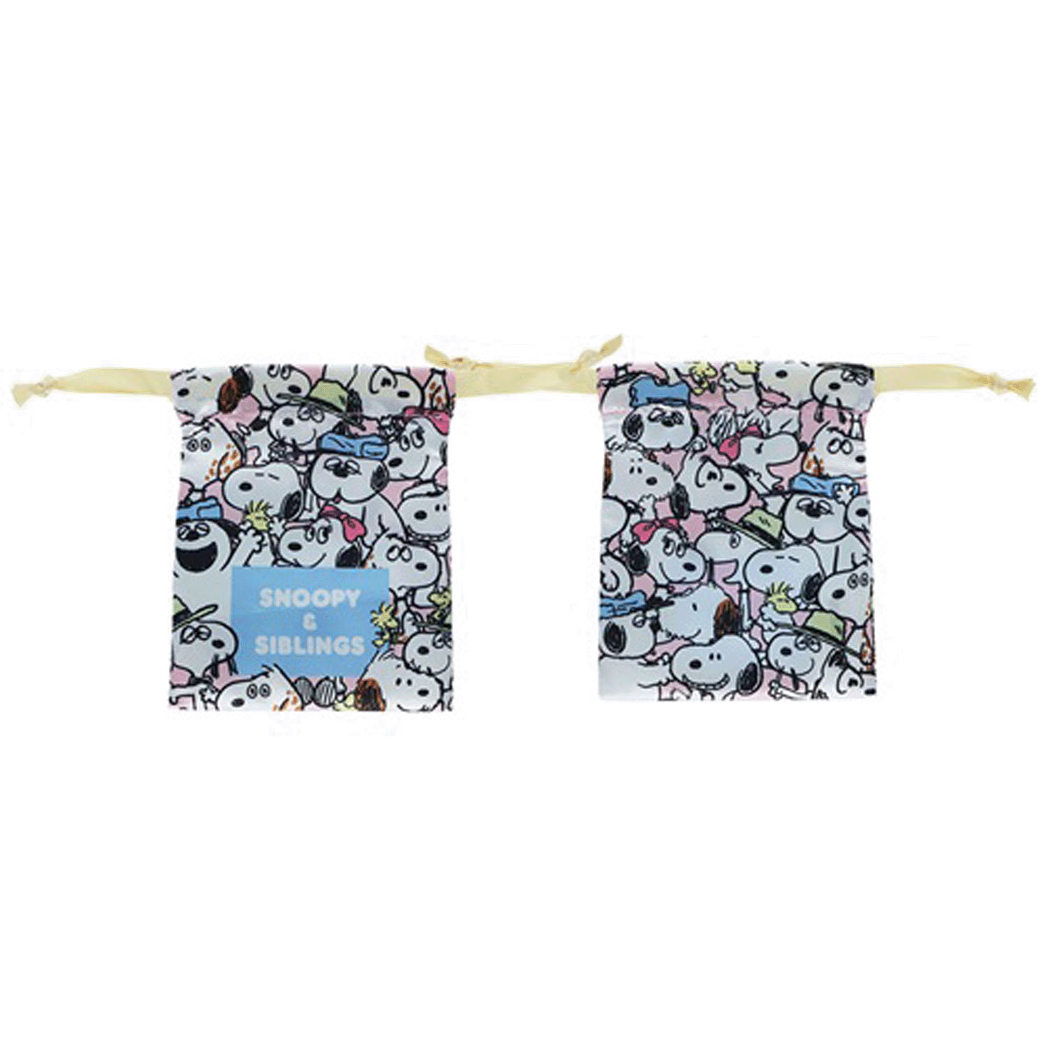 ピーナッツ スヌーピー＆シブリングス ミニ巾着 - 画像2