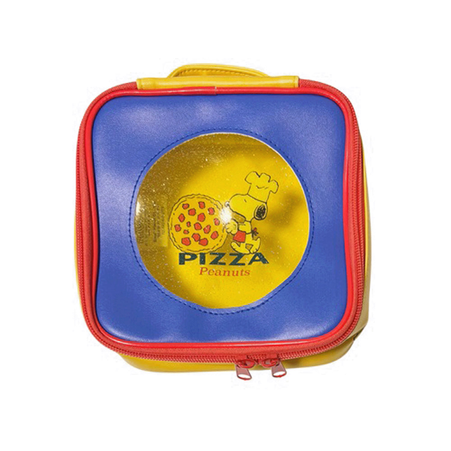 ピーナッツ スヌーピー スクエアポーチ ピザ