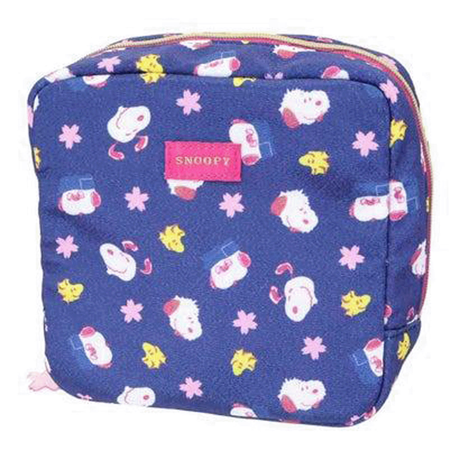 スヌーピー ボックスポーチ SAKURASAKU