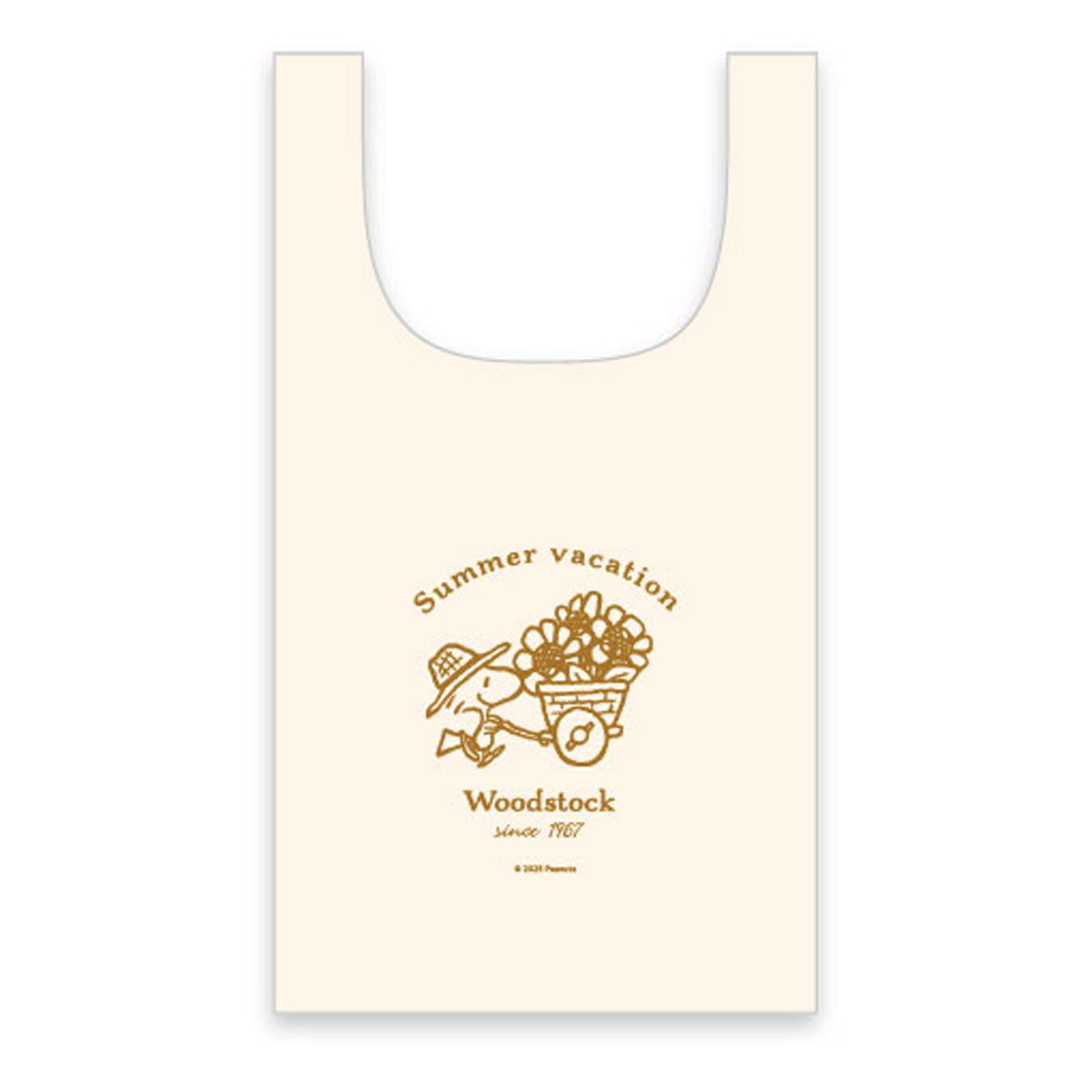 SNOOPY マルシェバッグ   ウッドストック vacationシリーズ