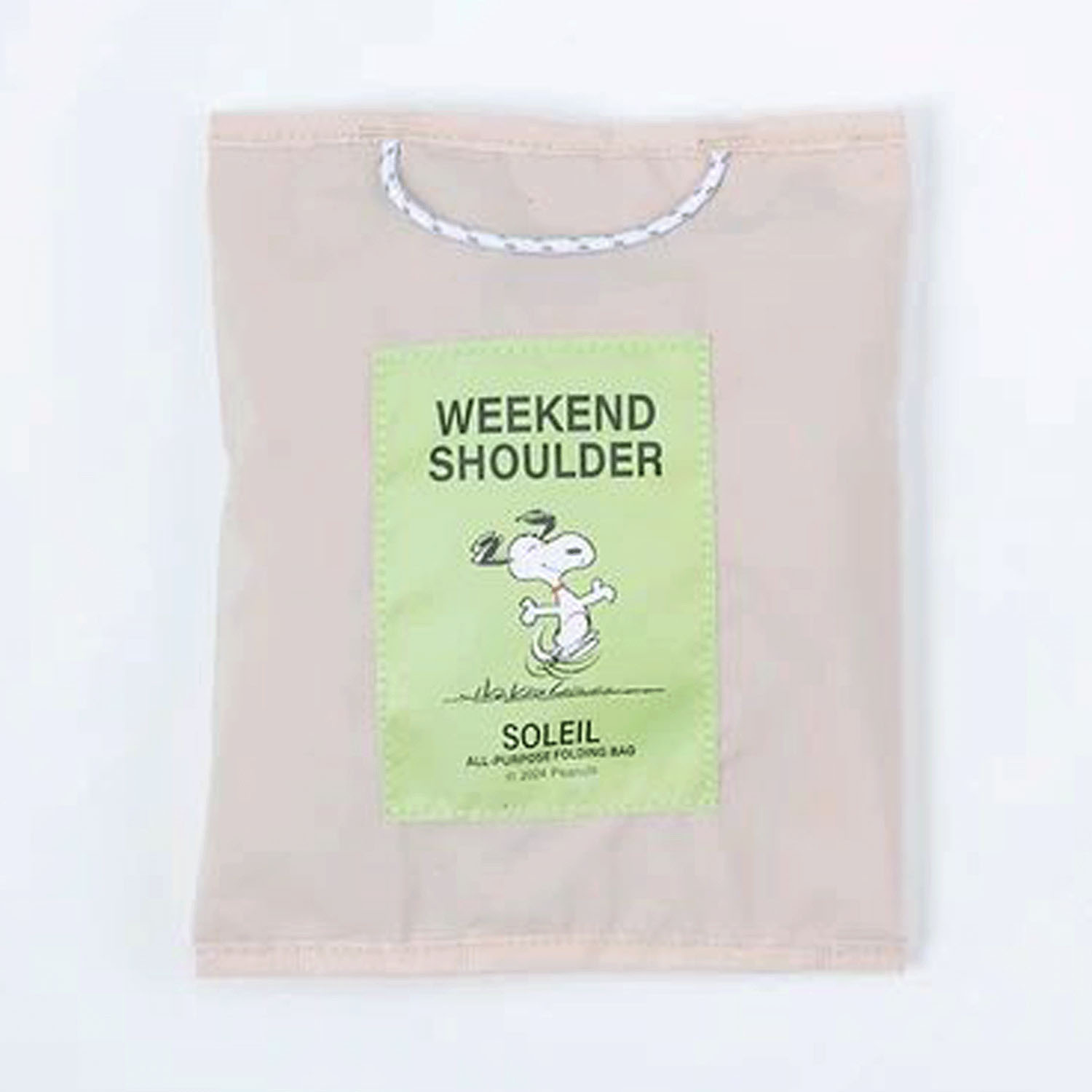 PEANUTS SOLEIL ウィークエンドショルダー ベージュ - 画像3