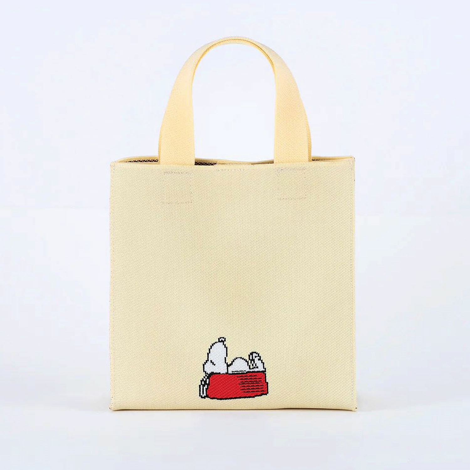 PEANUTS キュービックバッグM クリーム - 画像2