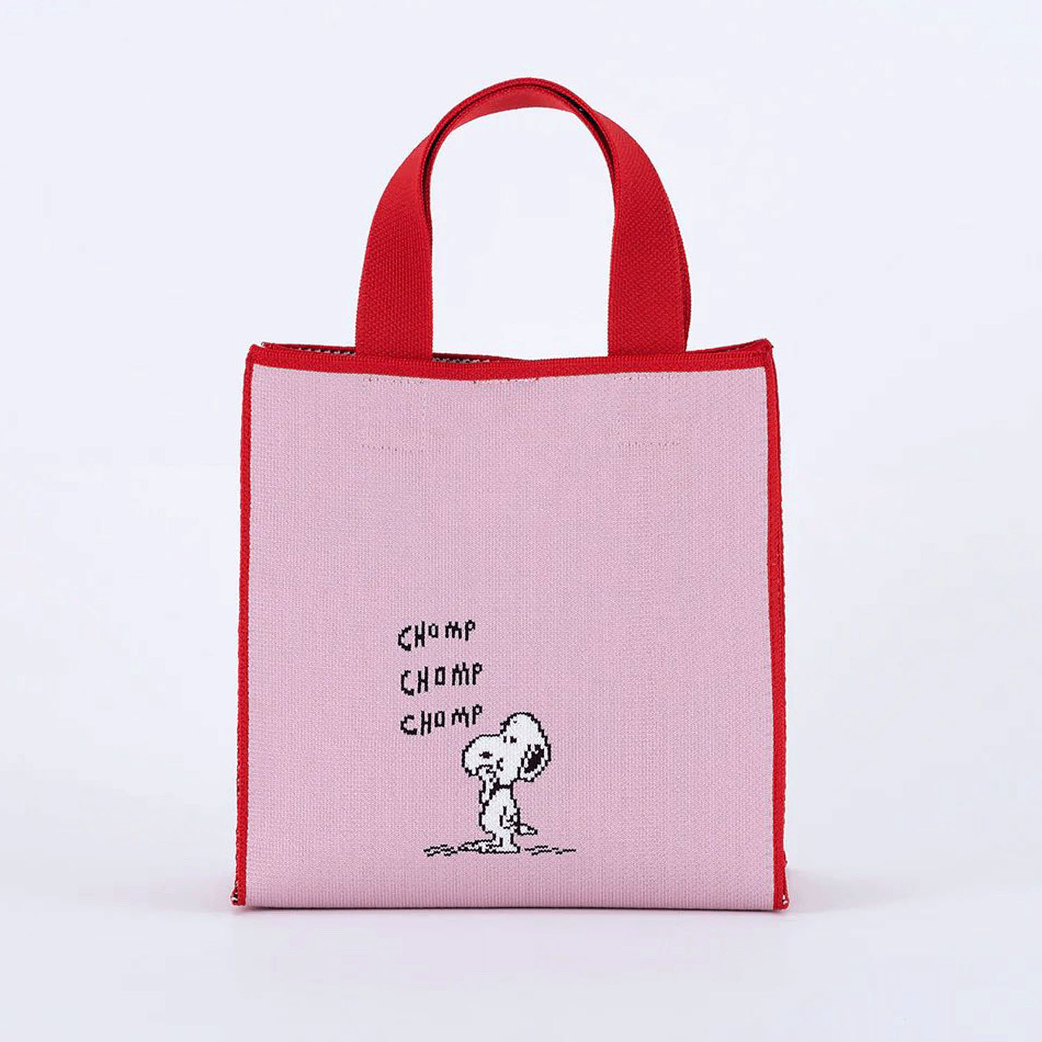 PEANUTS キュービックバッグM ピンク - 画像2