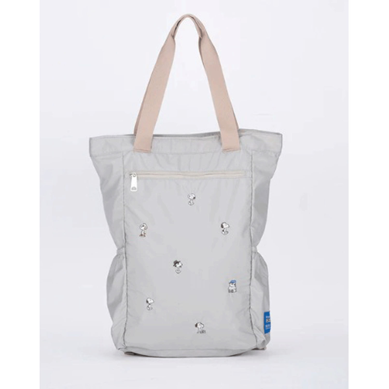 スヌーピー（PEANUTS）SOLEILポケッタブル2WAYリュック BEIGE