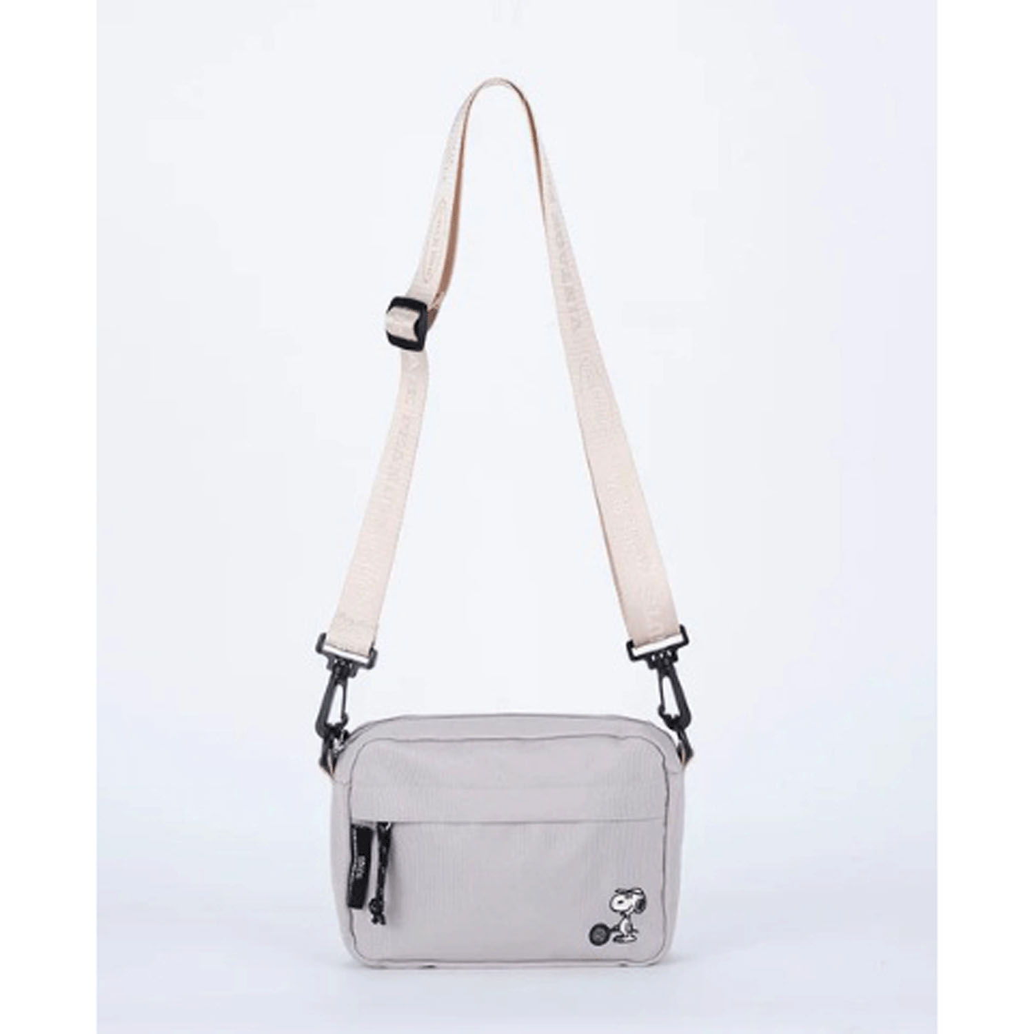 スヌーピー（PEANUTS） SOLEIL ミニショルダー LIGHT BEIGE - 画像1