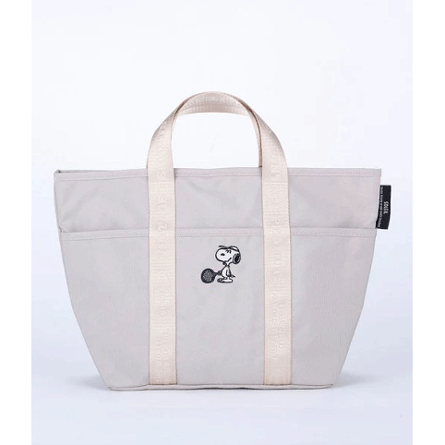 スヌーピー（PEANUTS）SOLEIL トートM LIGHT BEIGE - 画像1