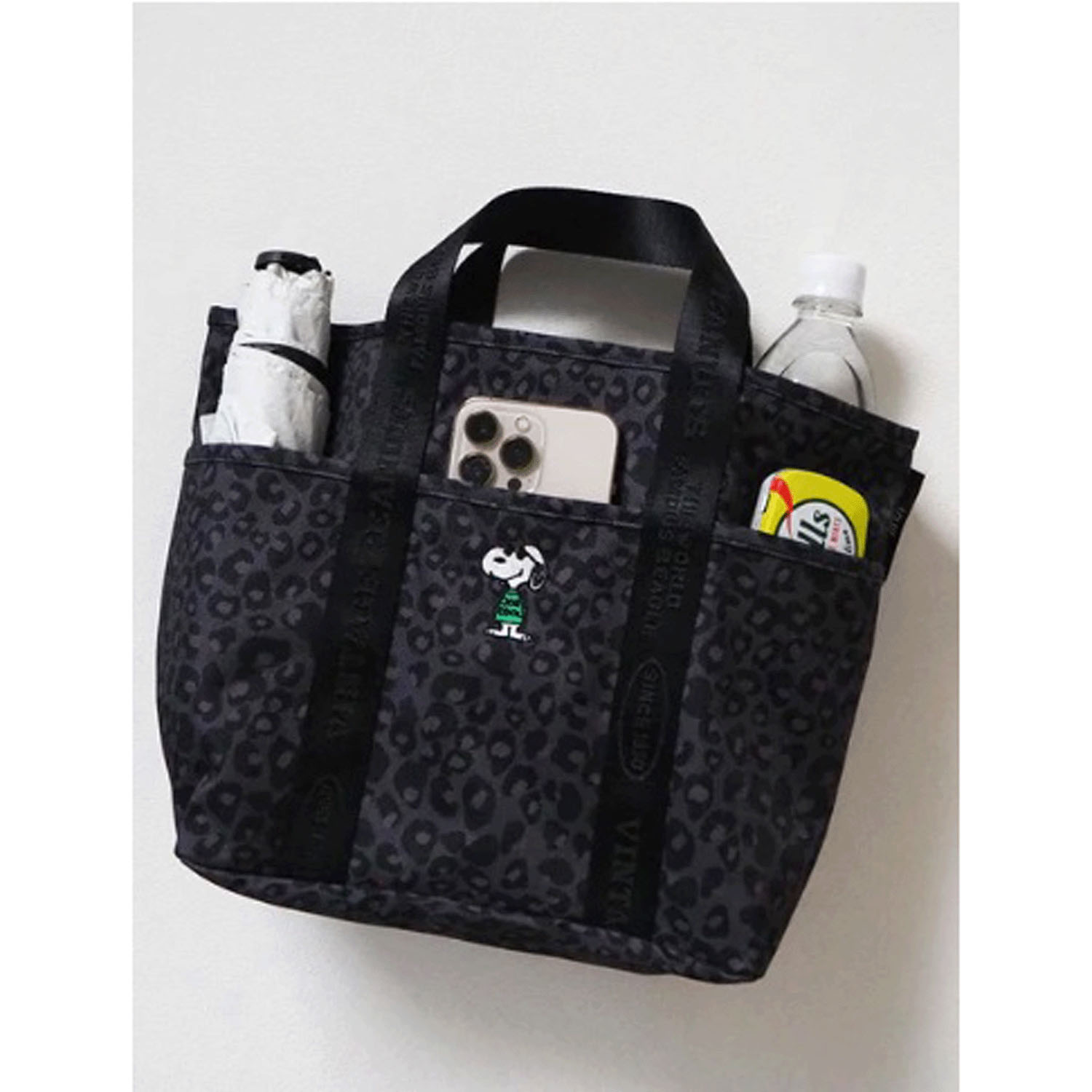 スヌーピー（PEANUTS）SOLEIL トートM LEOPARD - 画像2