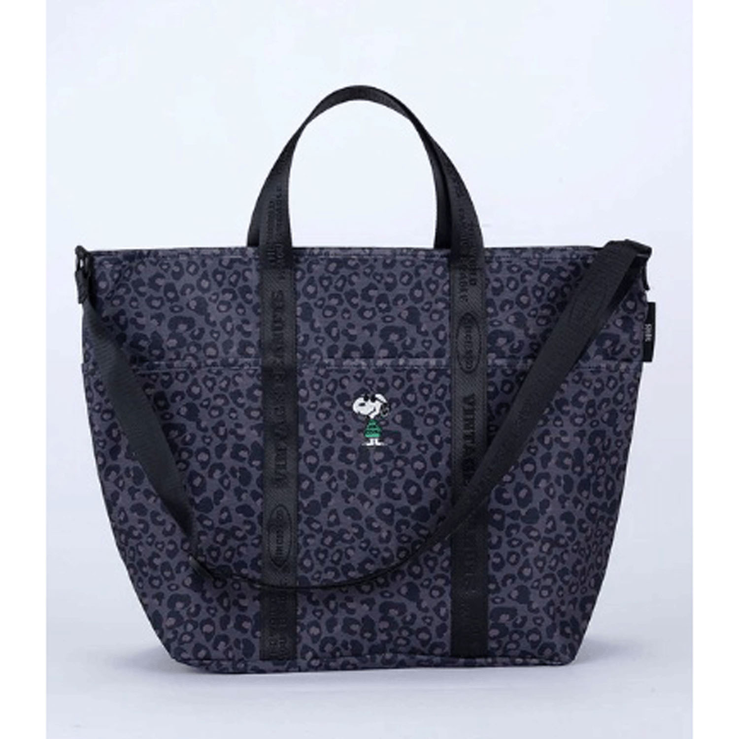 スヌーピー（PEANUTS）SOLEIL トートL LEOPARD - 画像1