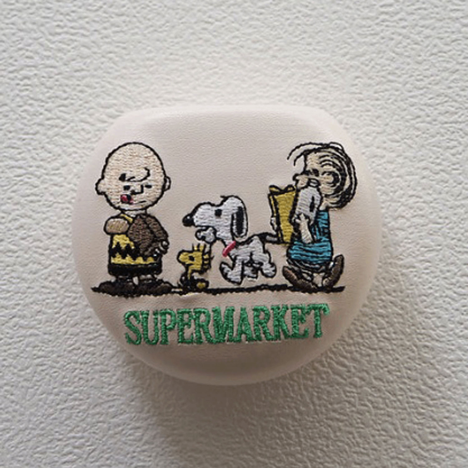 スヌーピー マルチケースラウンド （PEANUTS） IVORY