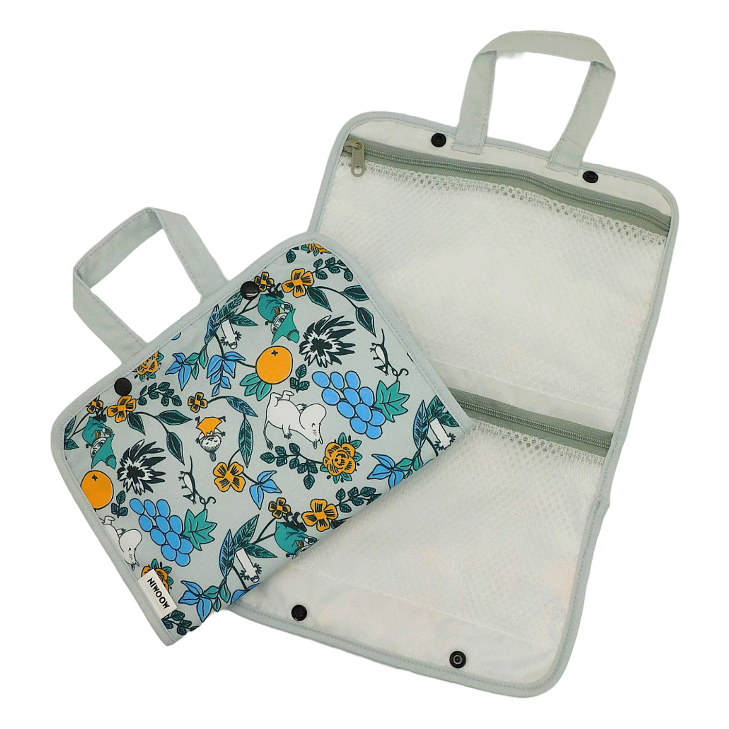 大人用 ムーミン ポーチ付き マスクセット 個包装全10枚 - 画像2