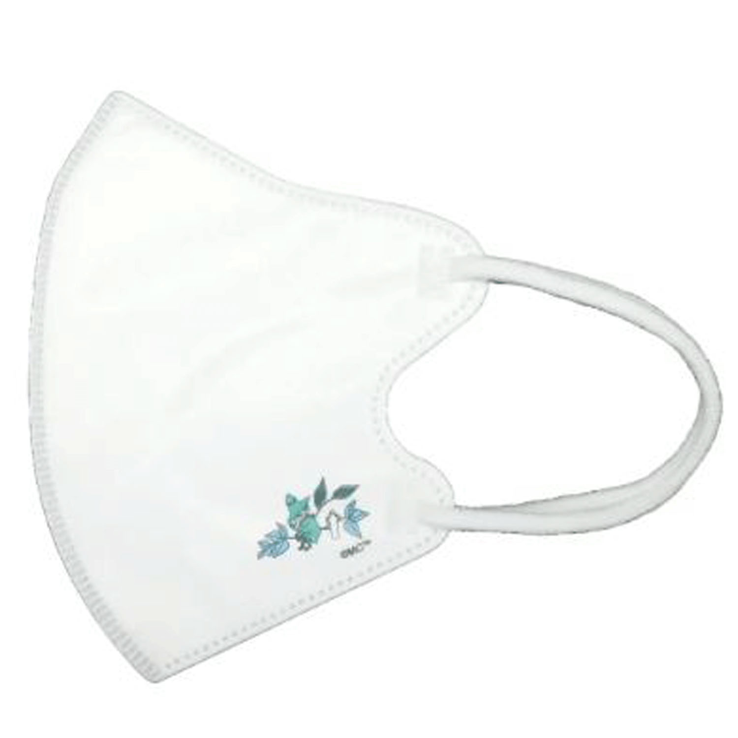 大人用 ムーミン ポーチ付き マスクセット 個包装全10枚 - 画像4