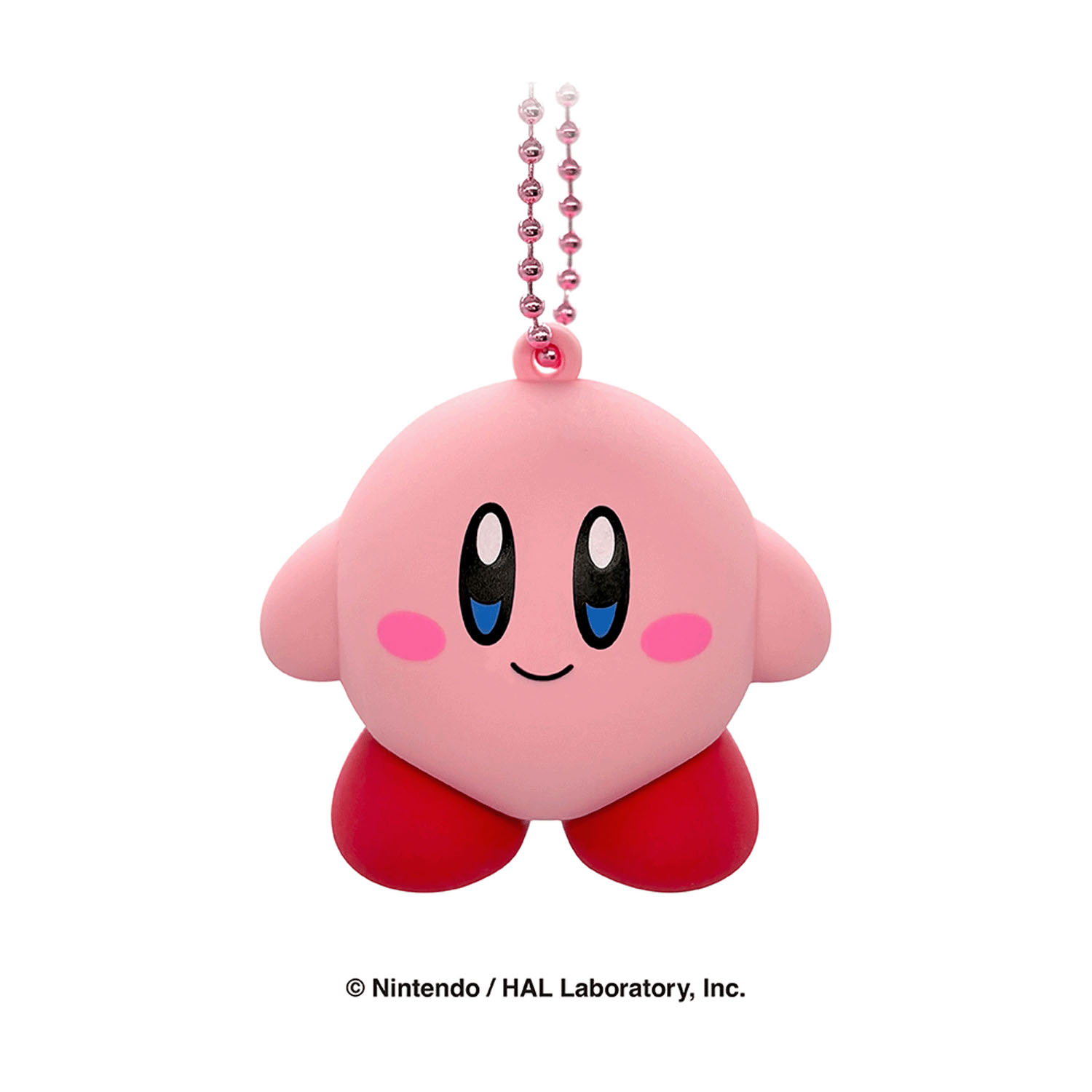 星のカービィ ぷっくりラバーマスコット カービィ（にっこり） - 画像1