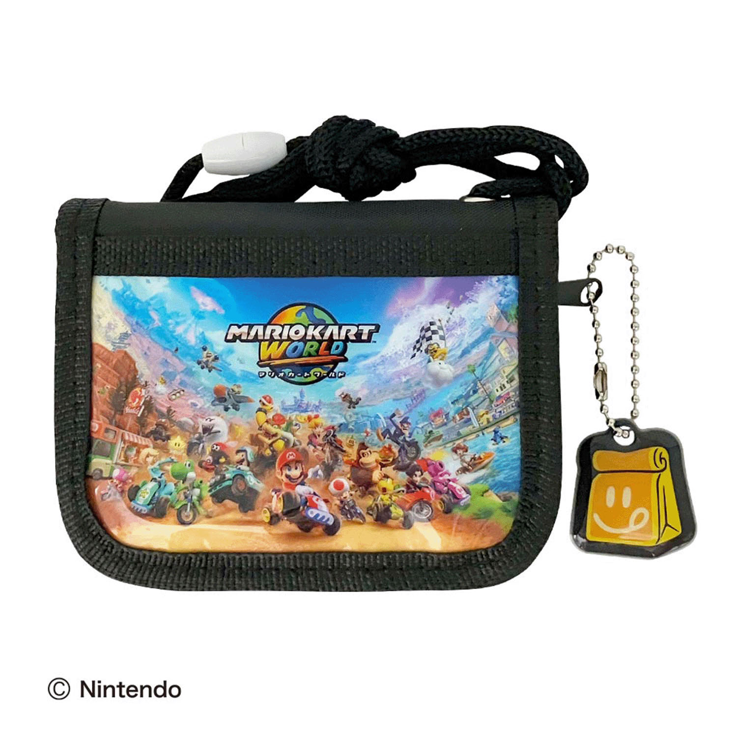 マリオカートワールド RFウォレット ブラック - 画像1